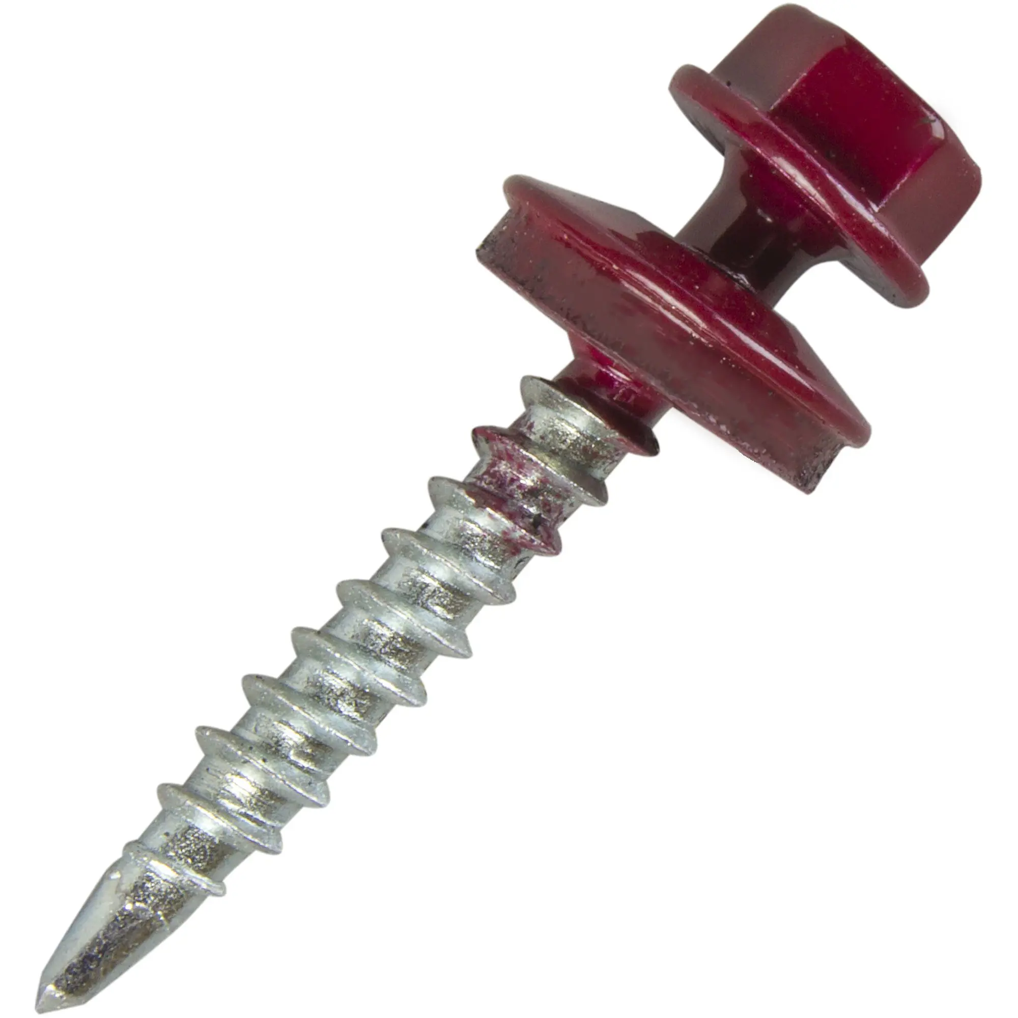 Изображение товара Саморезы металл-дерево 4.8x35 мм красные 50 шт для кровли и каркаса