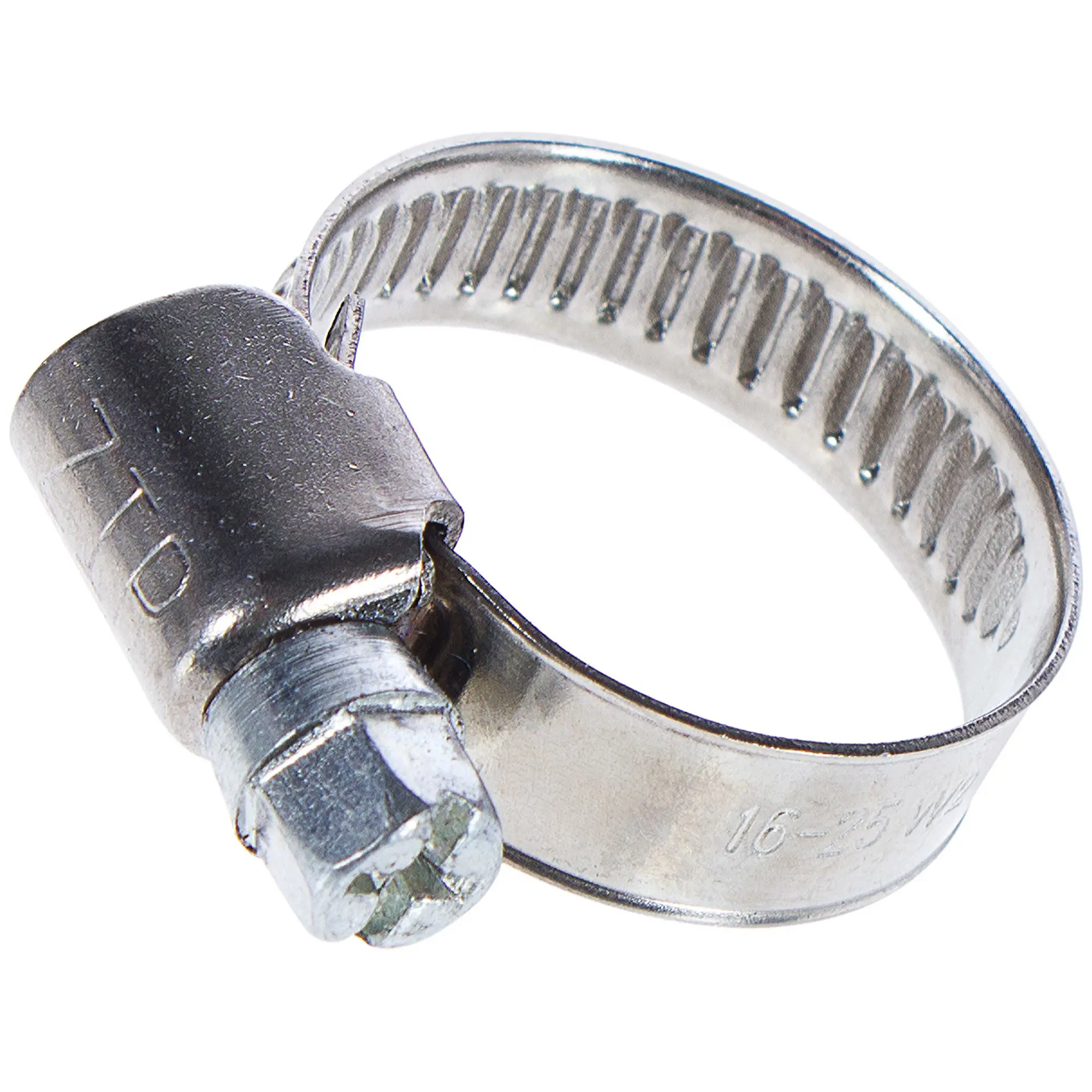 Изображение товара Хомут червячный W2 16x25 мм нержавеющая сталь, 2 шт