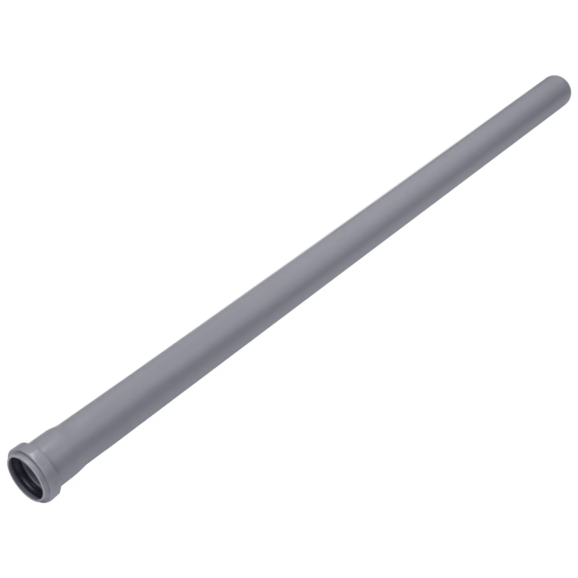 Изображение товара Труба канализационная Политэк 50x1.8 мм 1 м из полипропилена для внутренней канализации