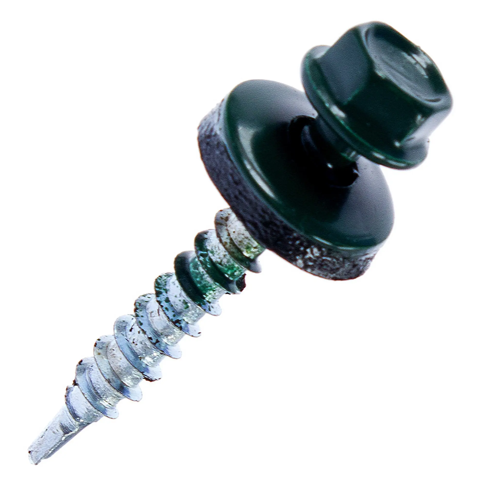 Изображение товара Саморез металл-дерево 4.8x35 мм зелёный 250 шт OPTIMA