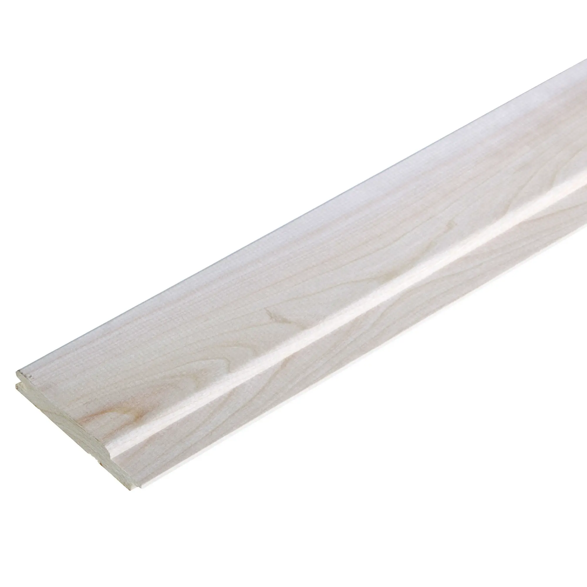 Изображение товара Вагонка из осины 14х95х2400 мм для отделки стен и потолков