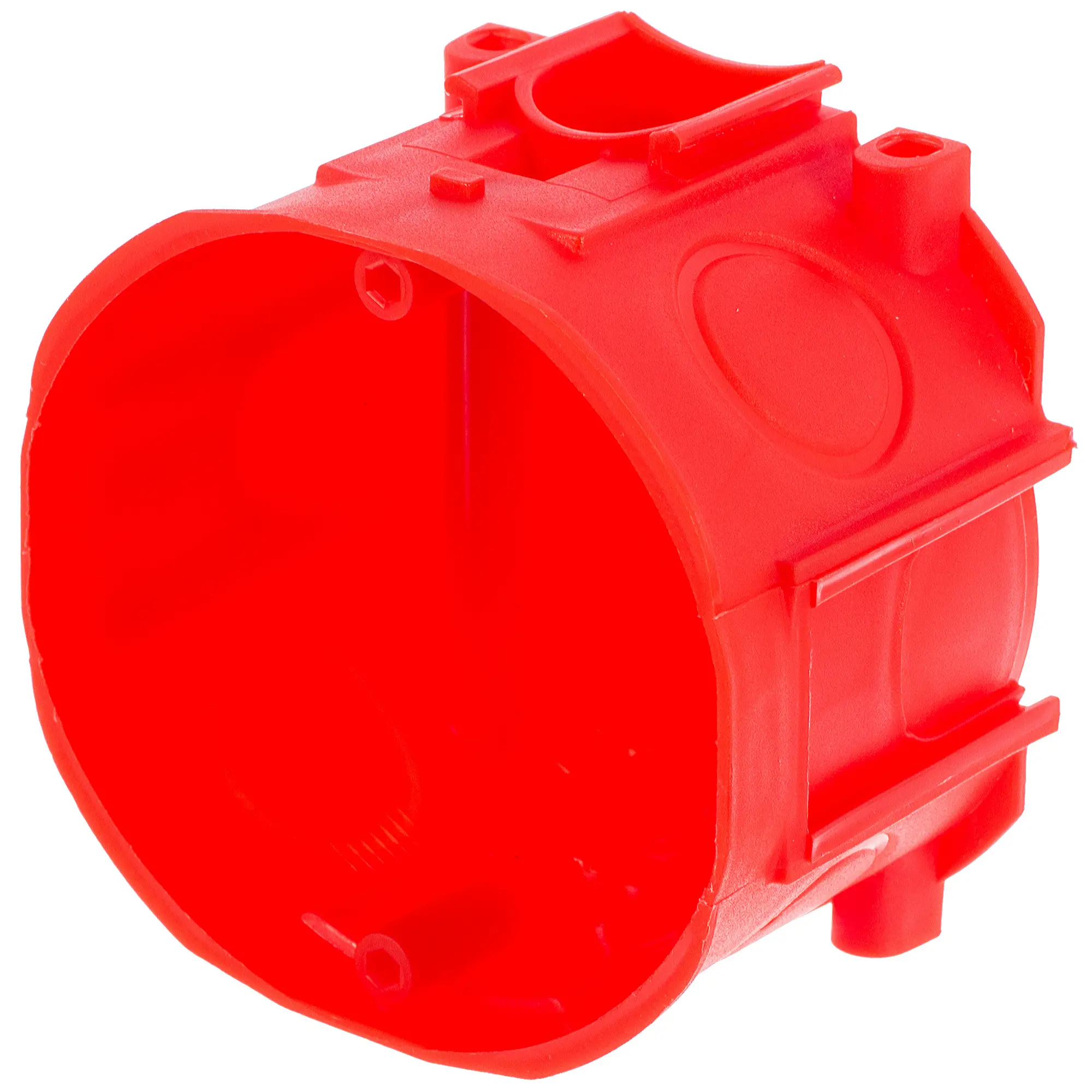 Изображение товара Подрозетник для блоков 71x47 мм под бетон IP20 цвет красный