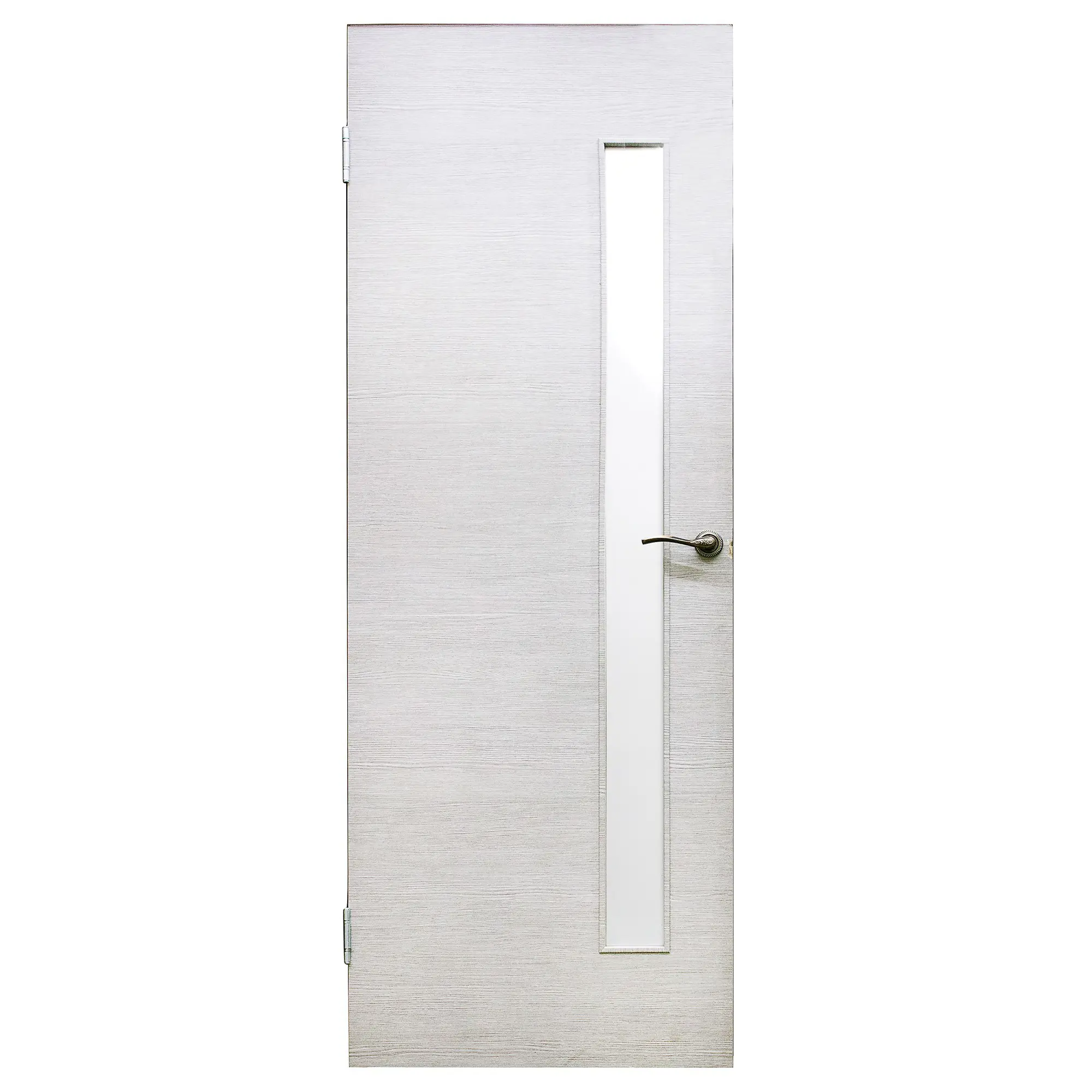 Изображение товара Межкомнатная дверь остеклённая Эклипс 60x200 см серый дуб