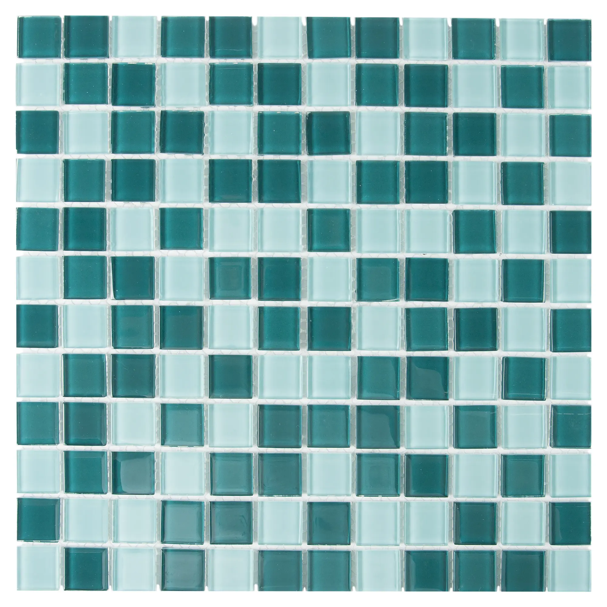 Изображение товара Мозаика стеклянная ARTENS 30х30 см зеленая для стен интерьера и бассейнов