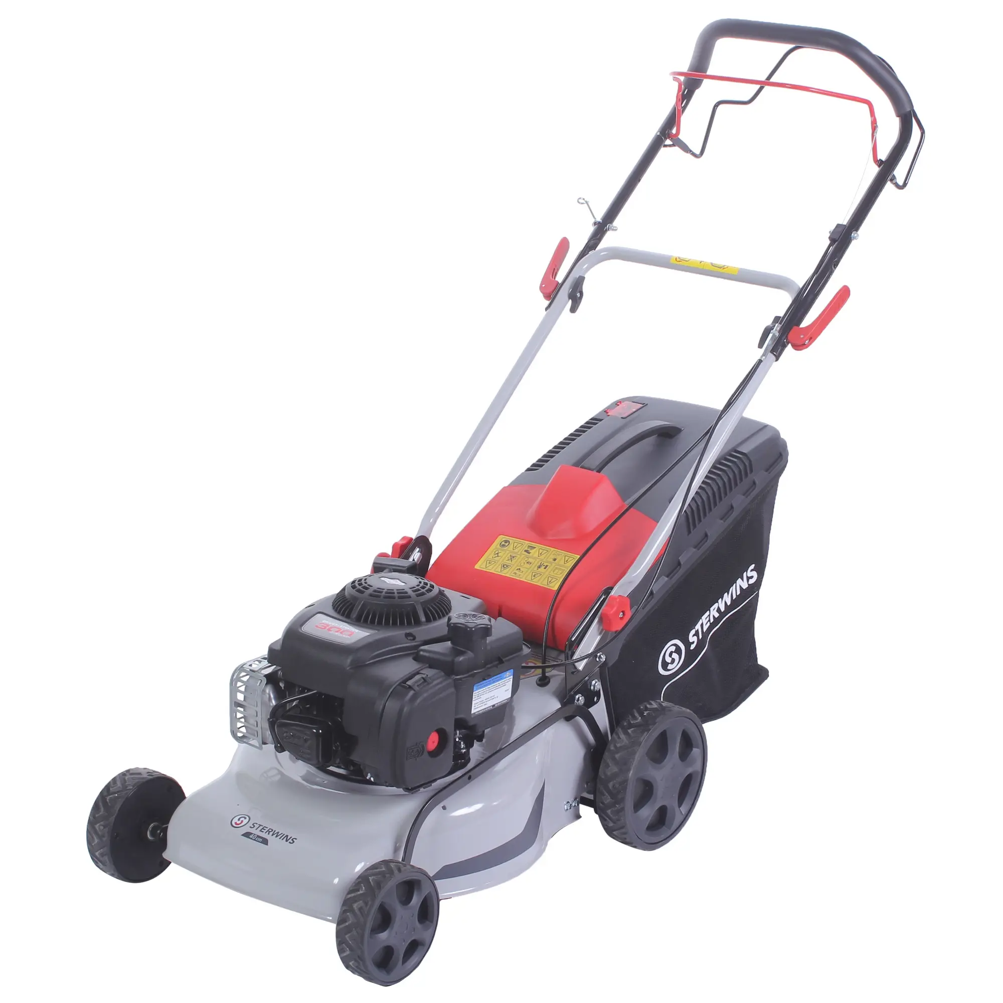 Изображение товара Газонокосилка бензиновая самоходная Sterwins BS300 Briggs&Stratton, 2.3 л/с, 40 см