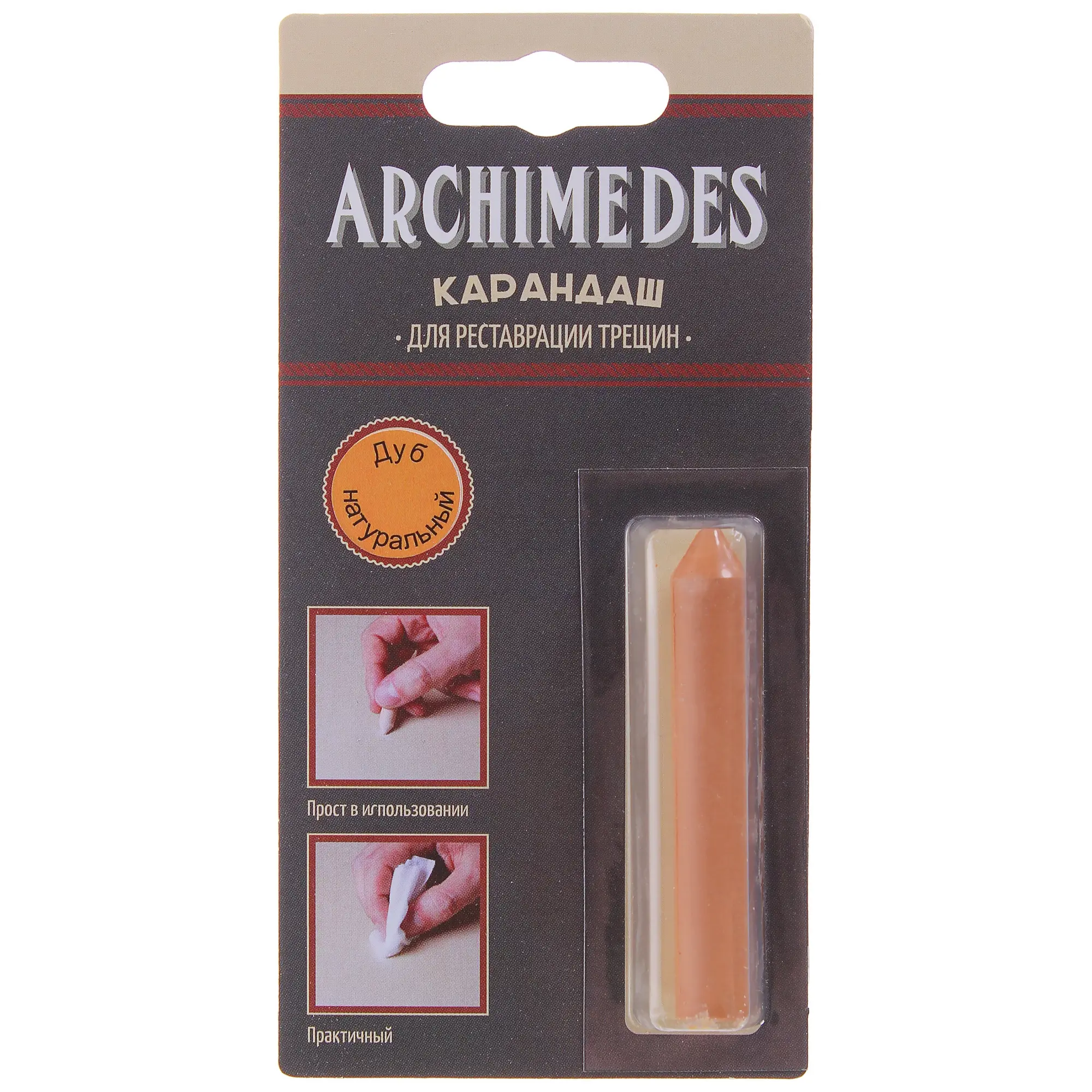Изображение товара Карандаш восковой для реставрации трещин дуб натуральный