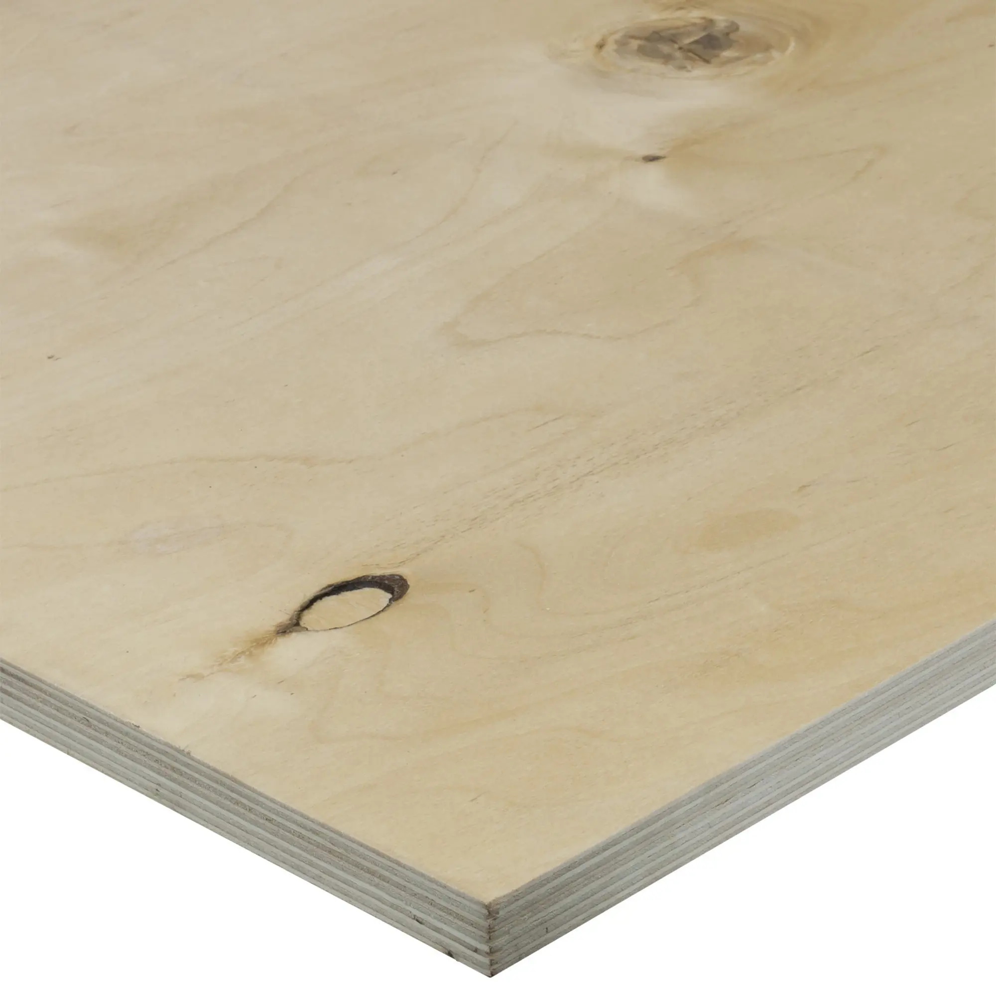 Изображение товара Фанера 15 мм ФК нешлифованная 1525x1525 мм сорт 4/4