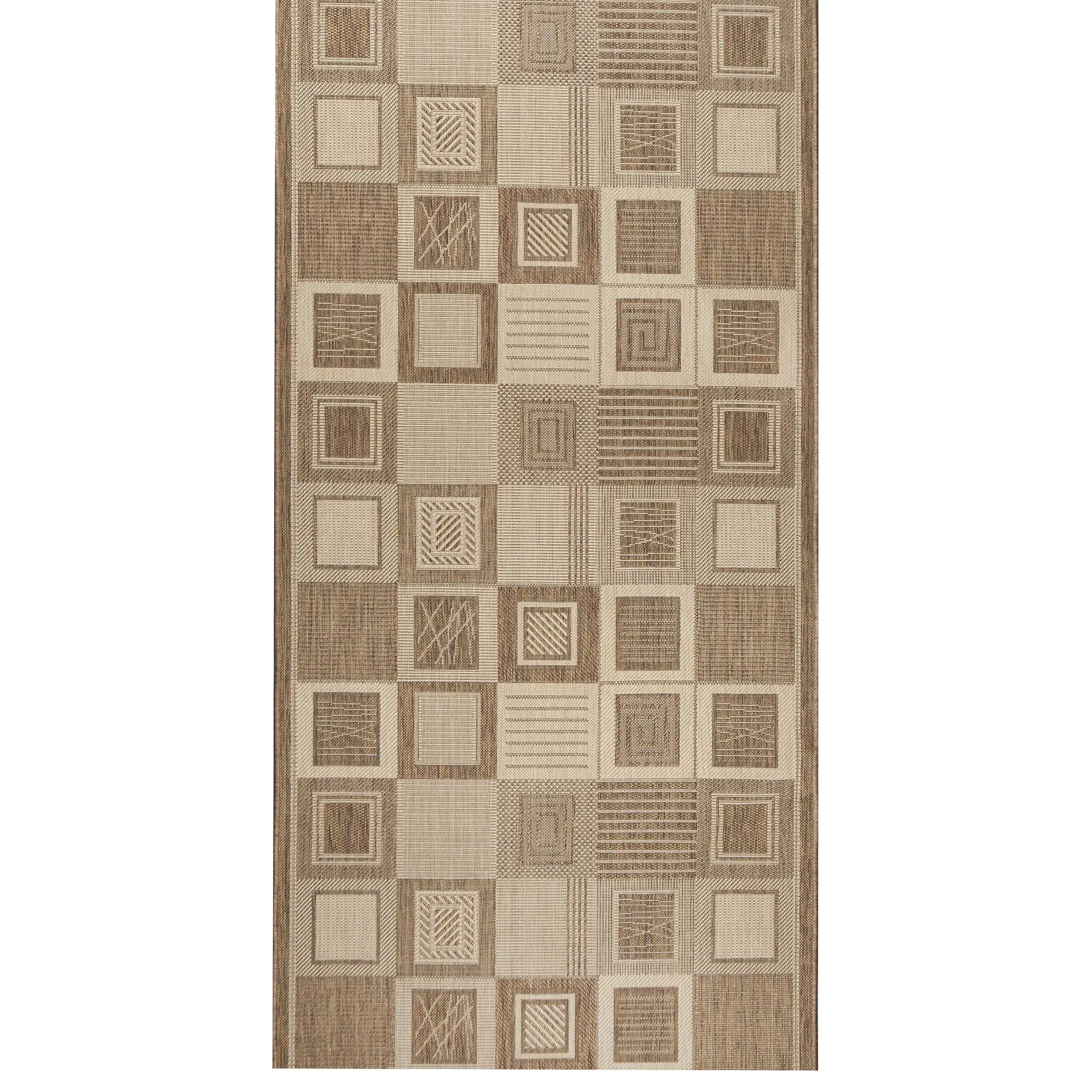 Изображение товара Дорожка ковровая «Дели» джут 1.2 м цвет бежевый