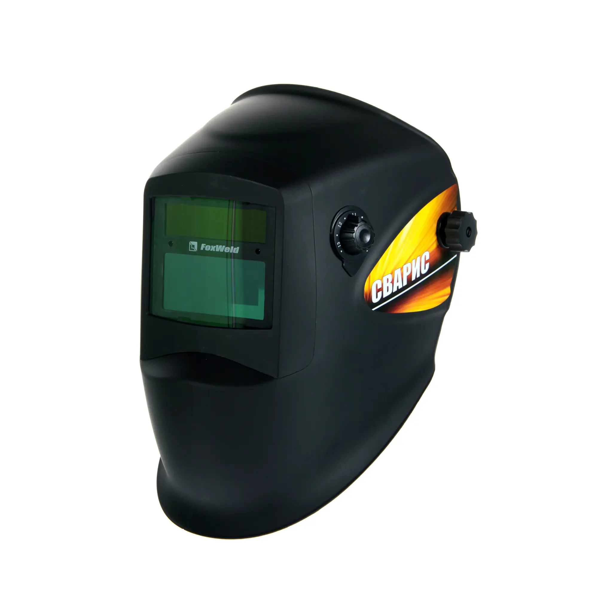Изображение товара Маска сварщика хамелеон СВАРИС 2100V 110х90х10 смотровое окно надежная защита