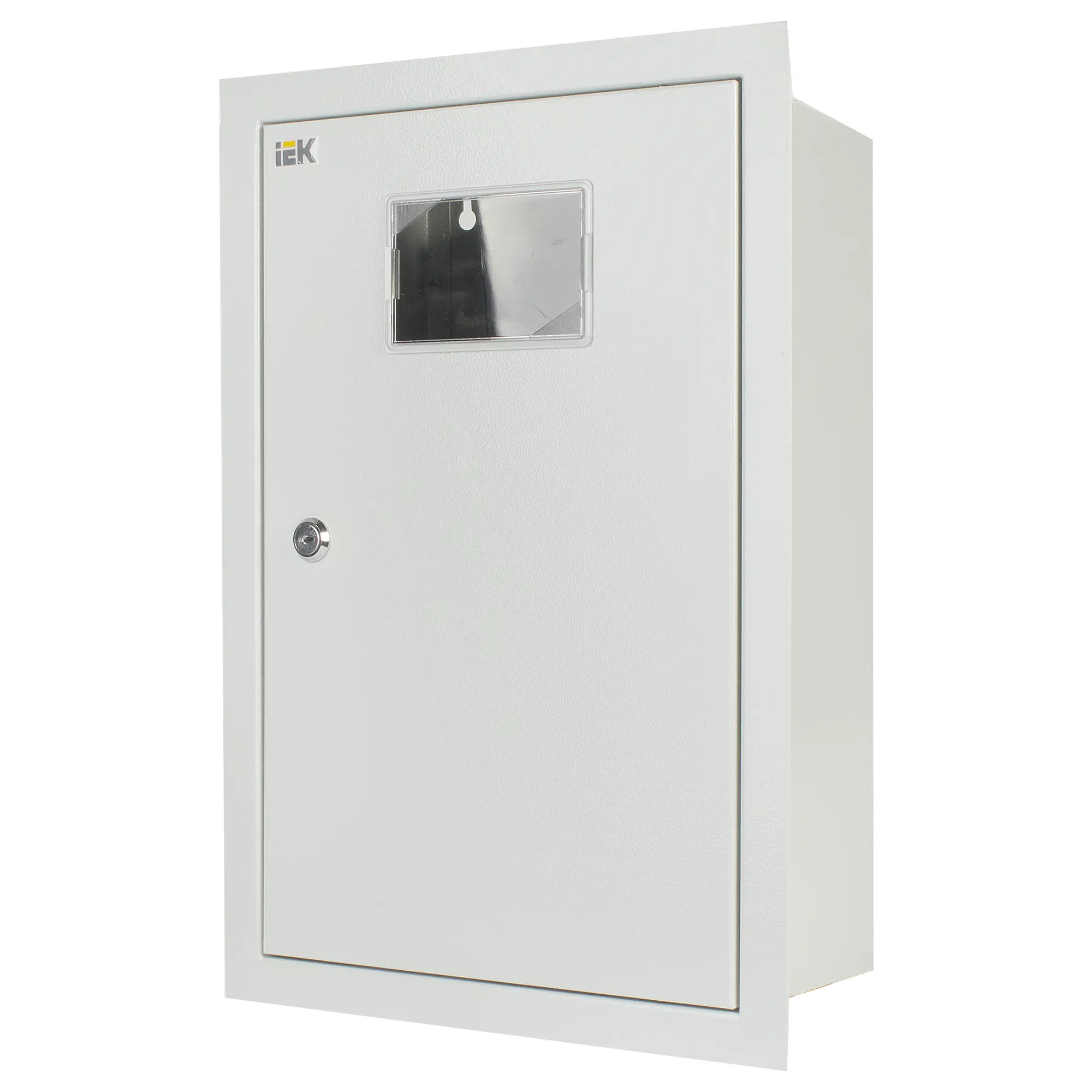 Изображение товара Щит распределительный встраиваемый IEK Home ЩУРН-1/12зо-1, 12 модулей, металл, IP30