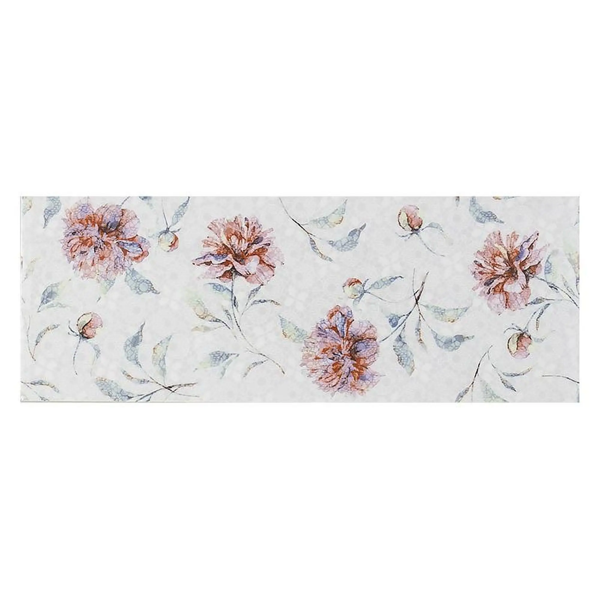 Изображение товара Плитка настенная Ковентри цветы, 15х40 см, 1,32 м2