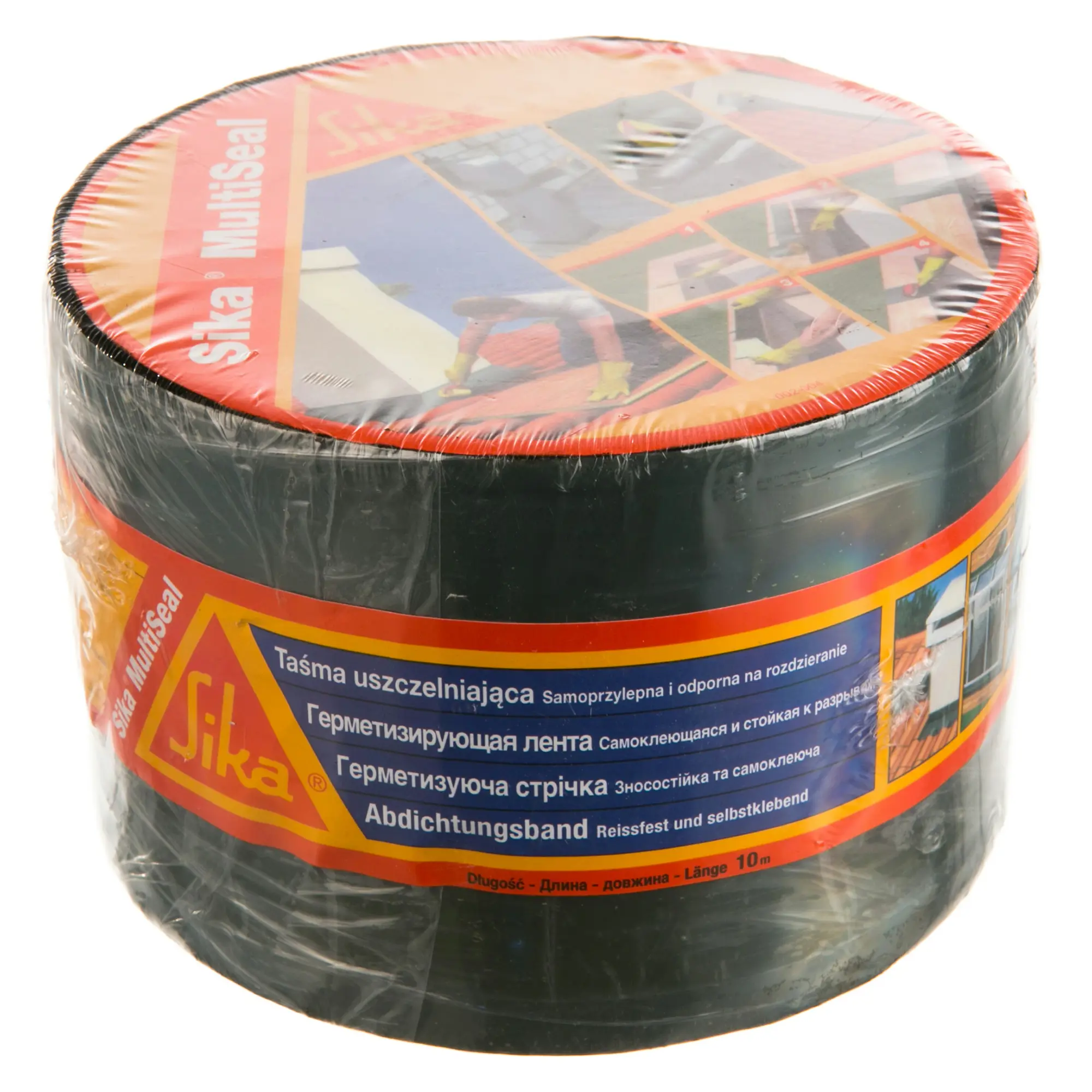 Изображение товара Лента герметизирующая Sika Multiseal, 10 м x 10 см, цвет серебро