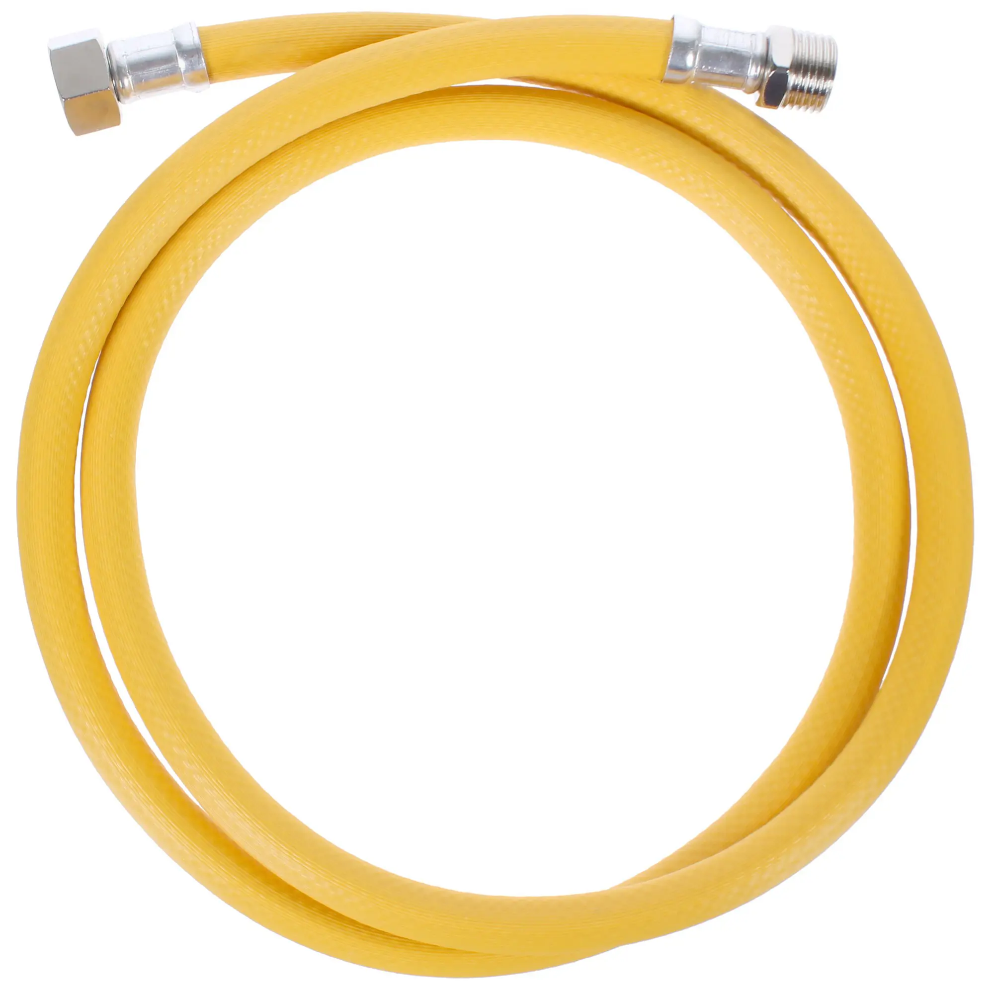 Изображение товара Гибкая подводка для газа армированная 1/2" гайка-штуцер 150 см