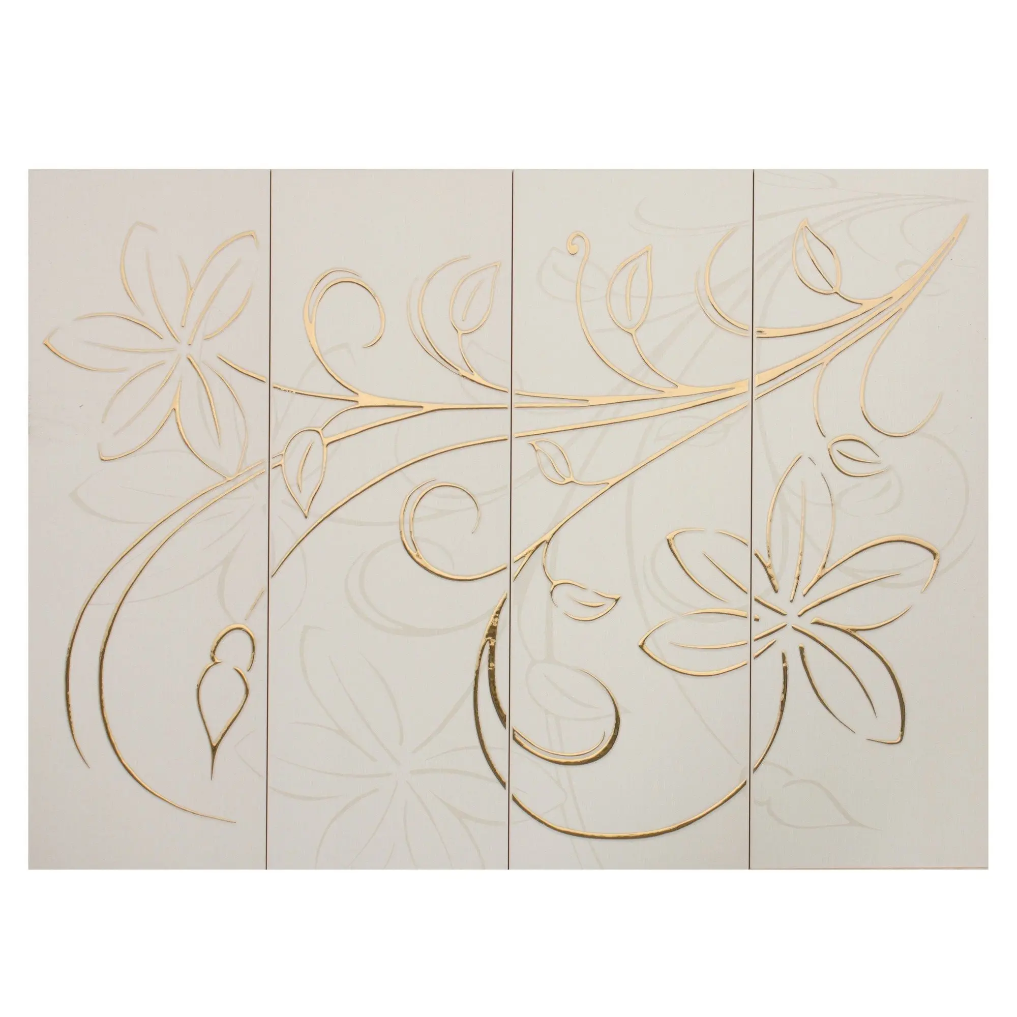 Изображение товара Декор настенный Нефрит-Керамика Милан 60х80 см цвет бежевый