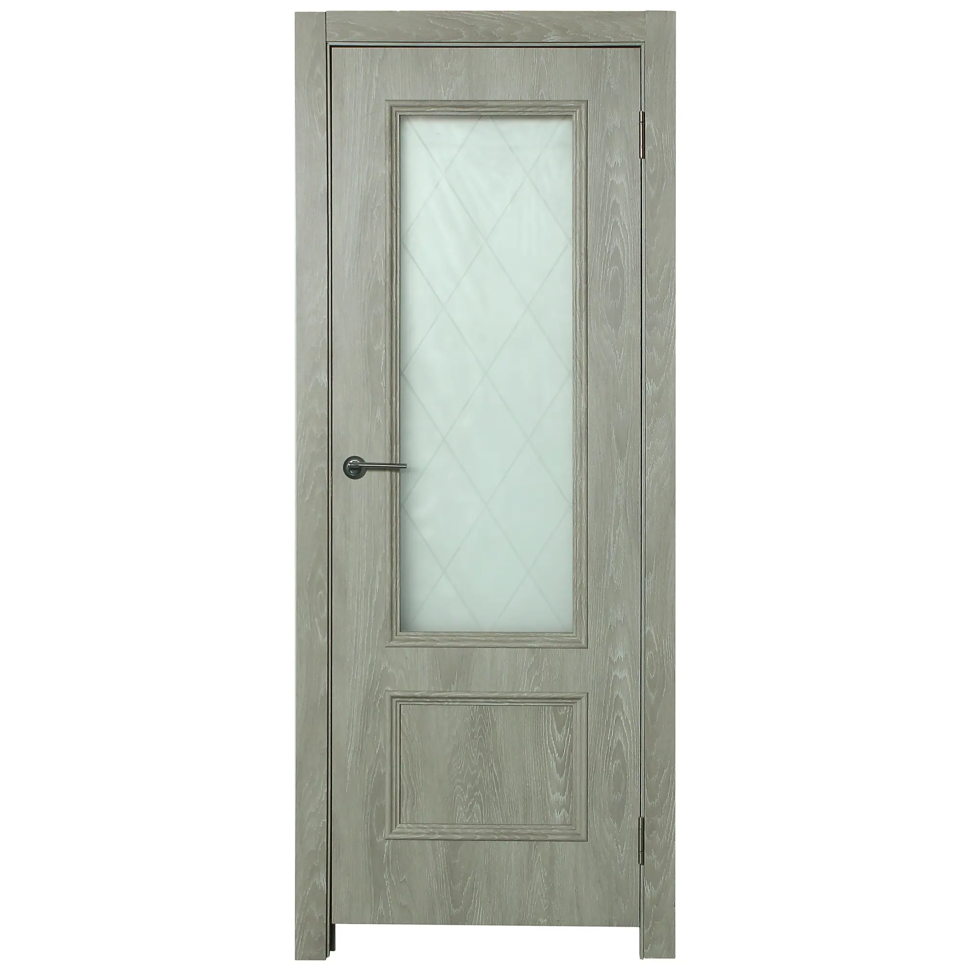 Изображение товара Дверь межкомнатная остеклённая Престиж 80x200 см цвет дуб