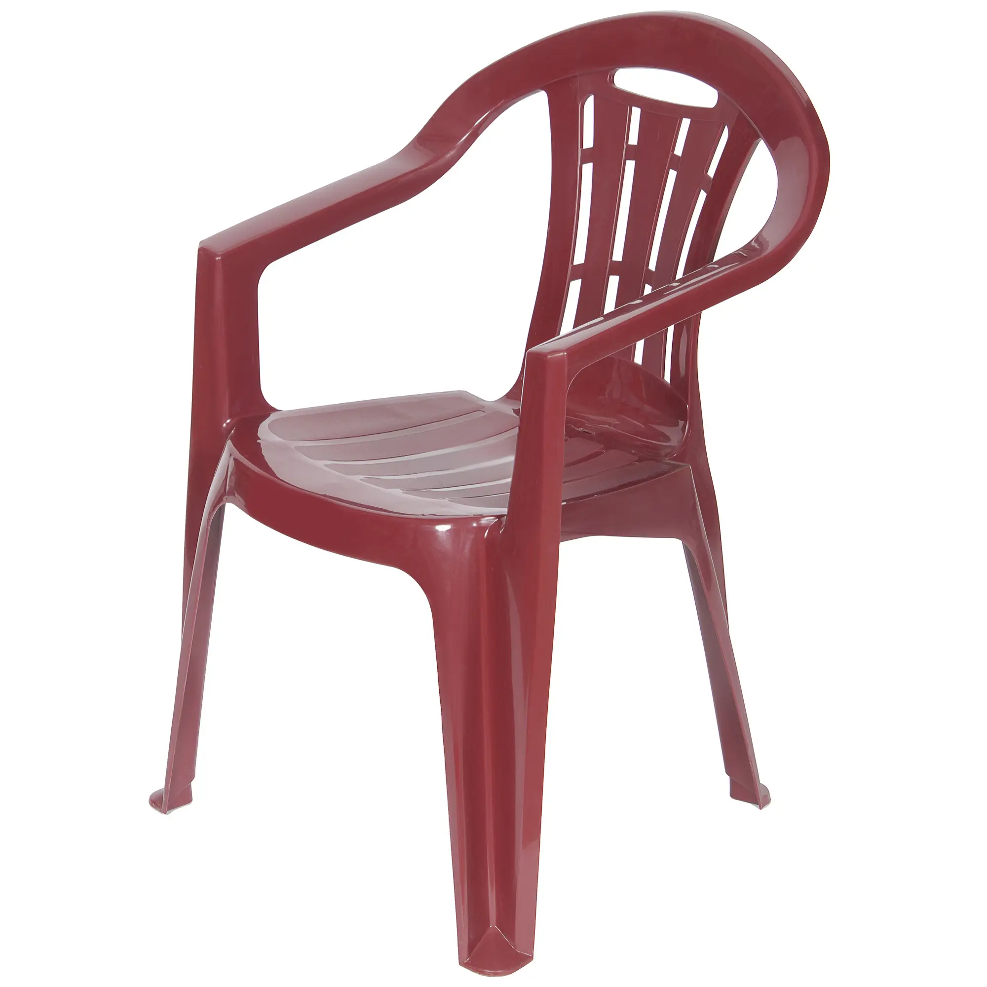 Изображение товара Кресло садовое «Майорка» 560x790x580 мм, пластик, цвет бордо