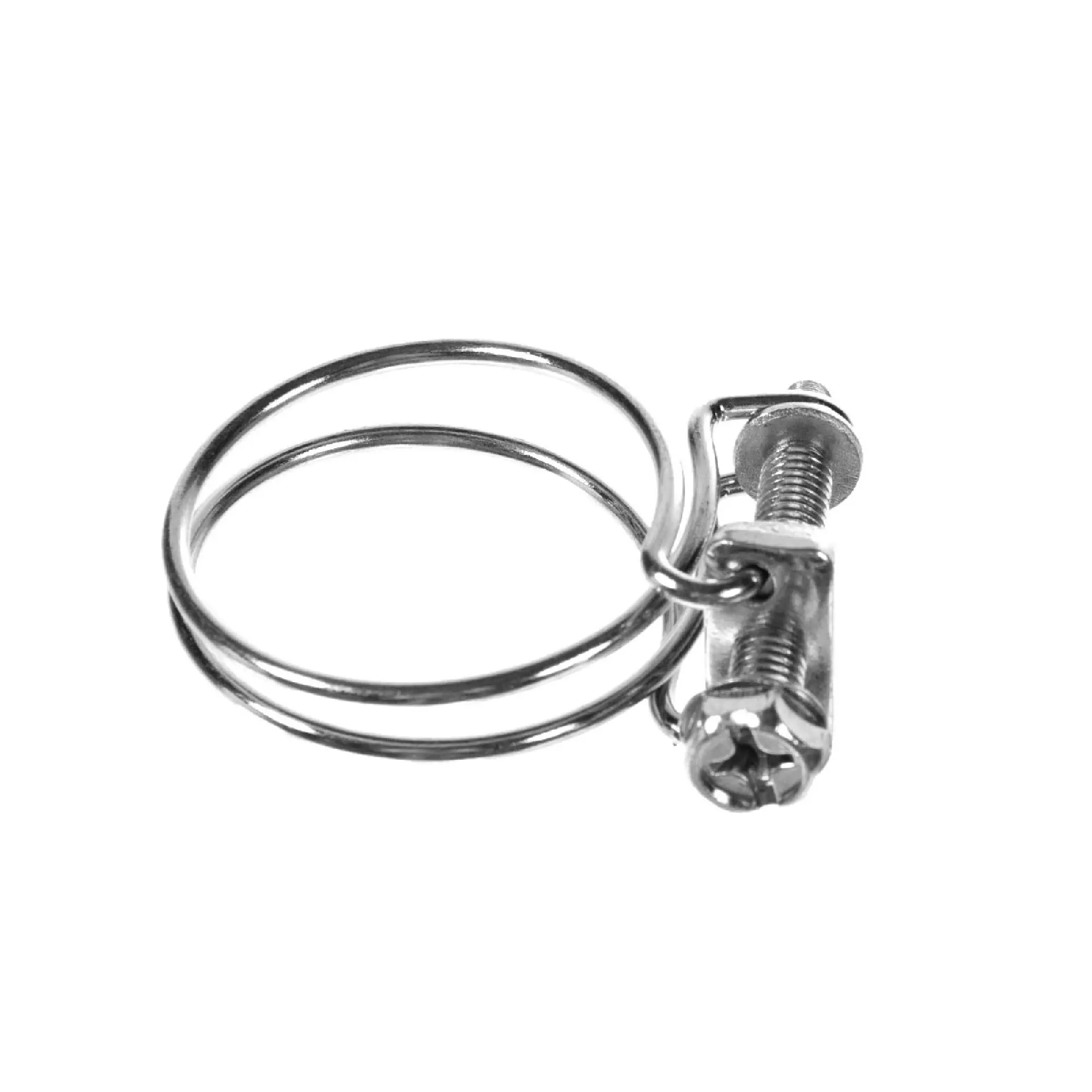 Изображение товара Хомут двойной стальной 30 мм, 2 шт.