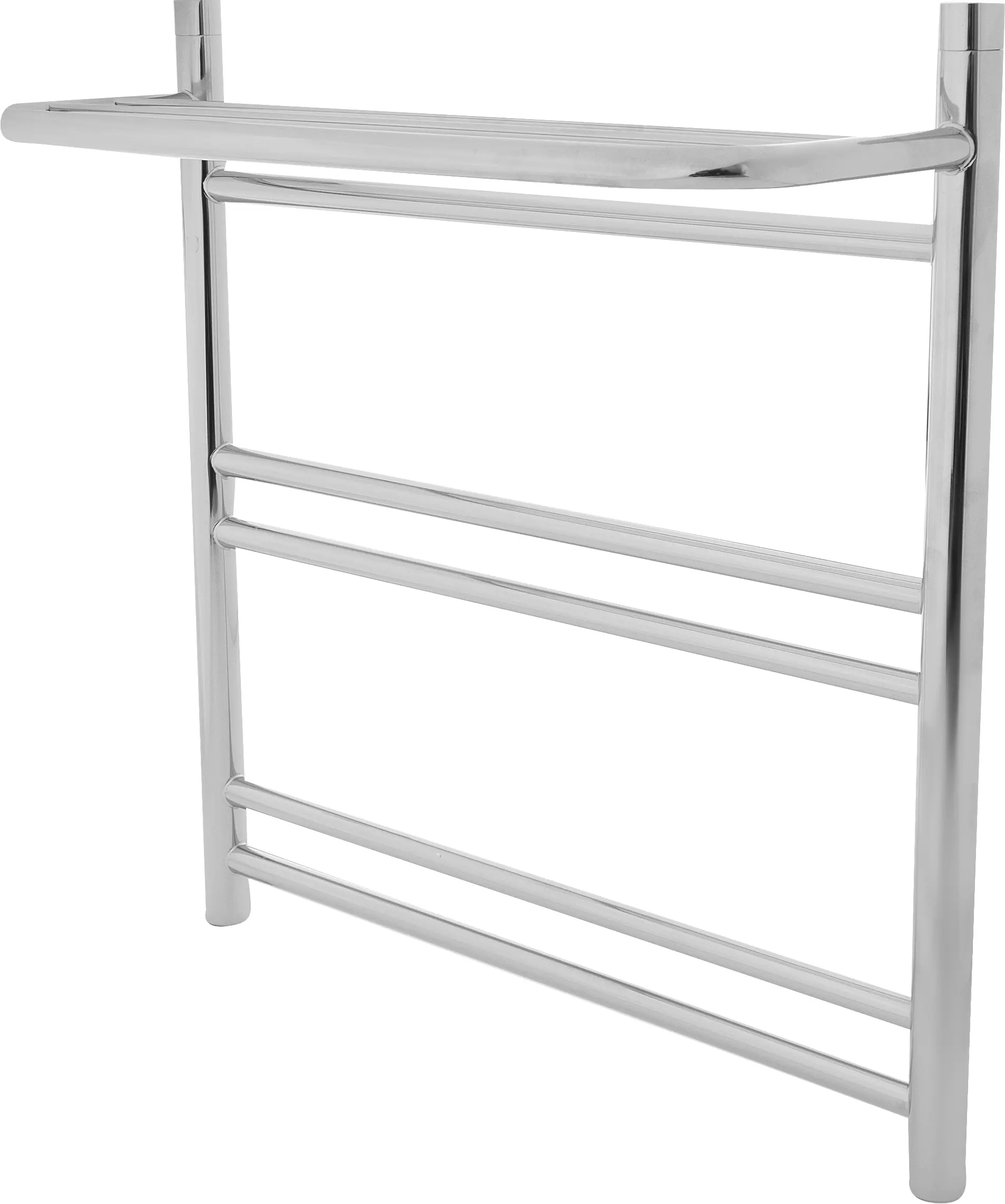 Изображение товара Водяной полотенцесушитель с полкой Сунержа ВПС 34 нержавеющая сталь 60 см хром