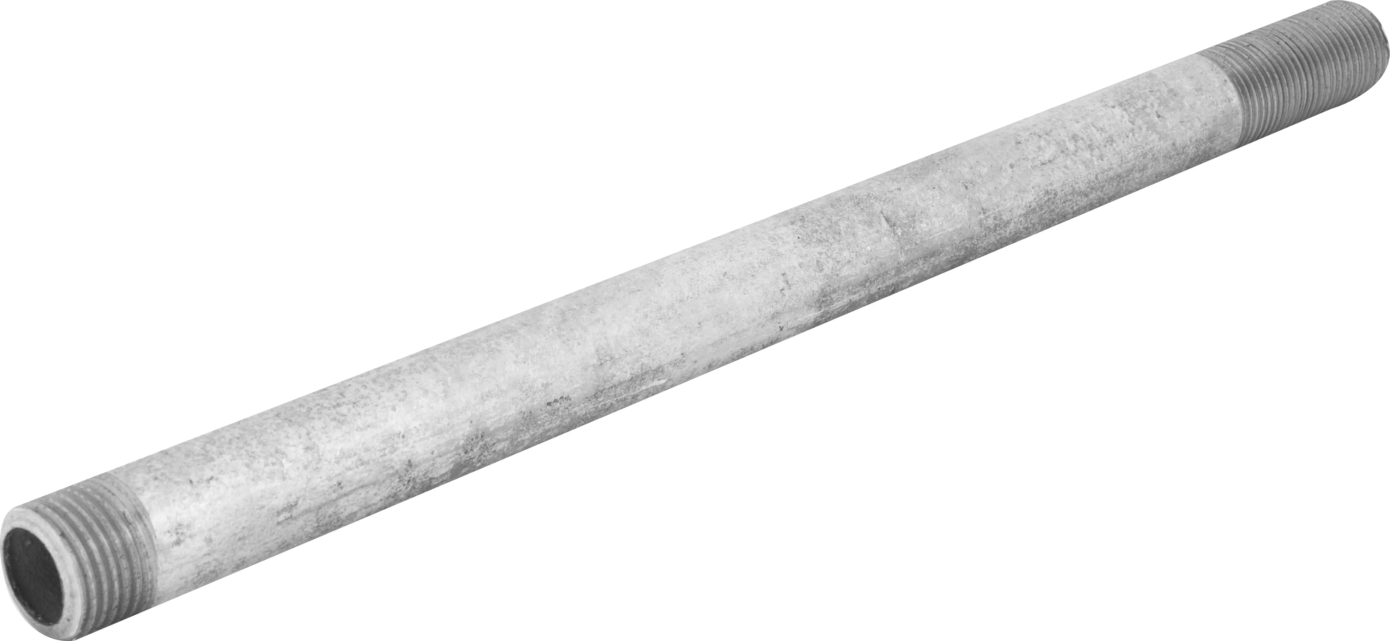 Изображение товара Сгон 1/2"x1/2" длиной 300 мм из оцинкованной стали