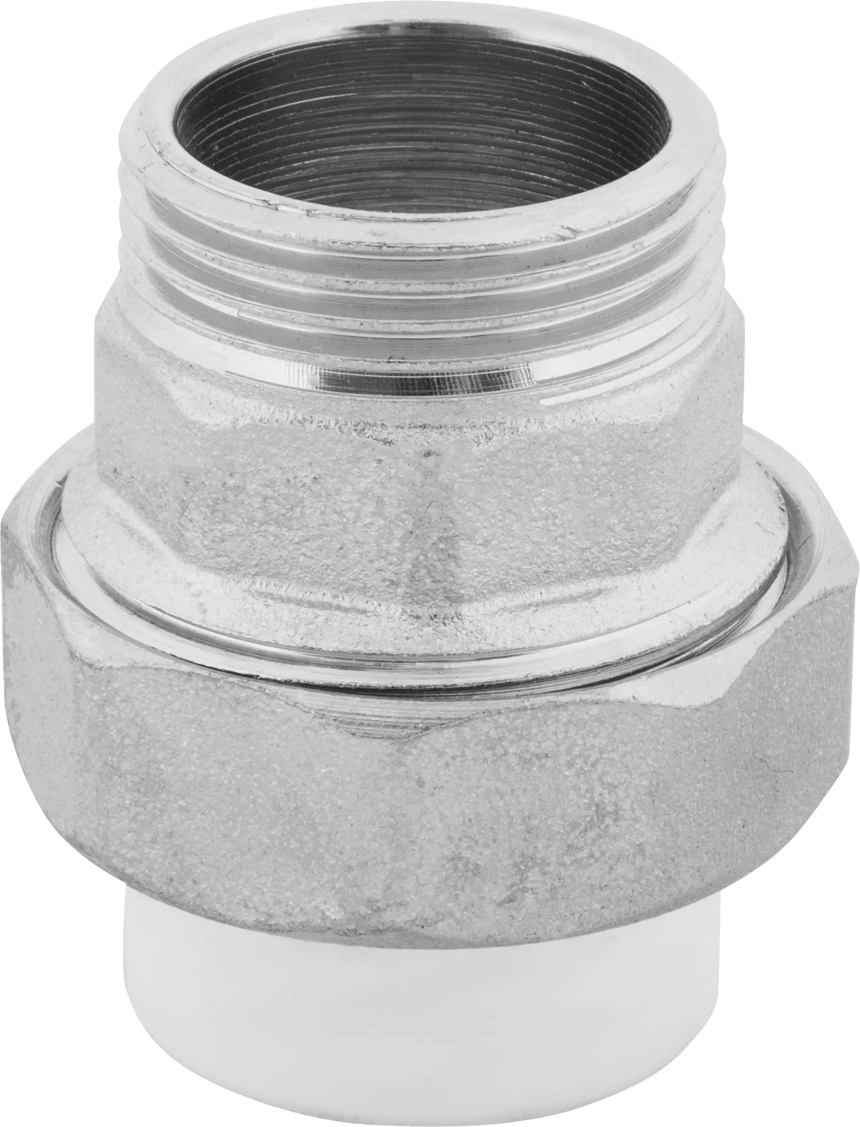 Изображение товара Муфта разъемная Политэк 3/4x20 мм для пластиковых труб система водоснабжения
