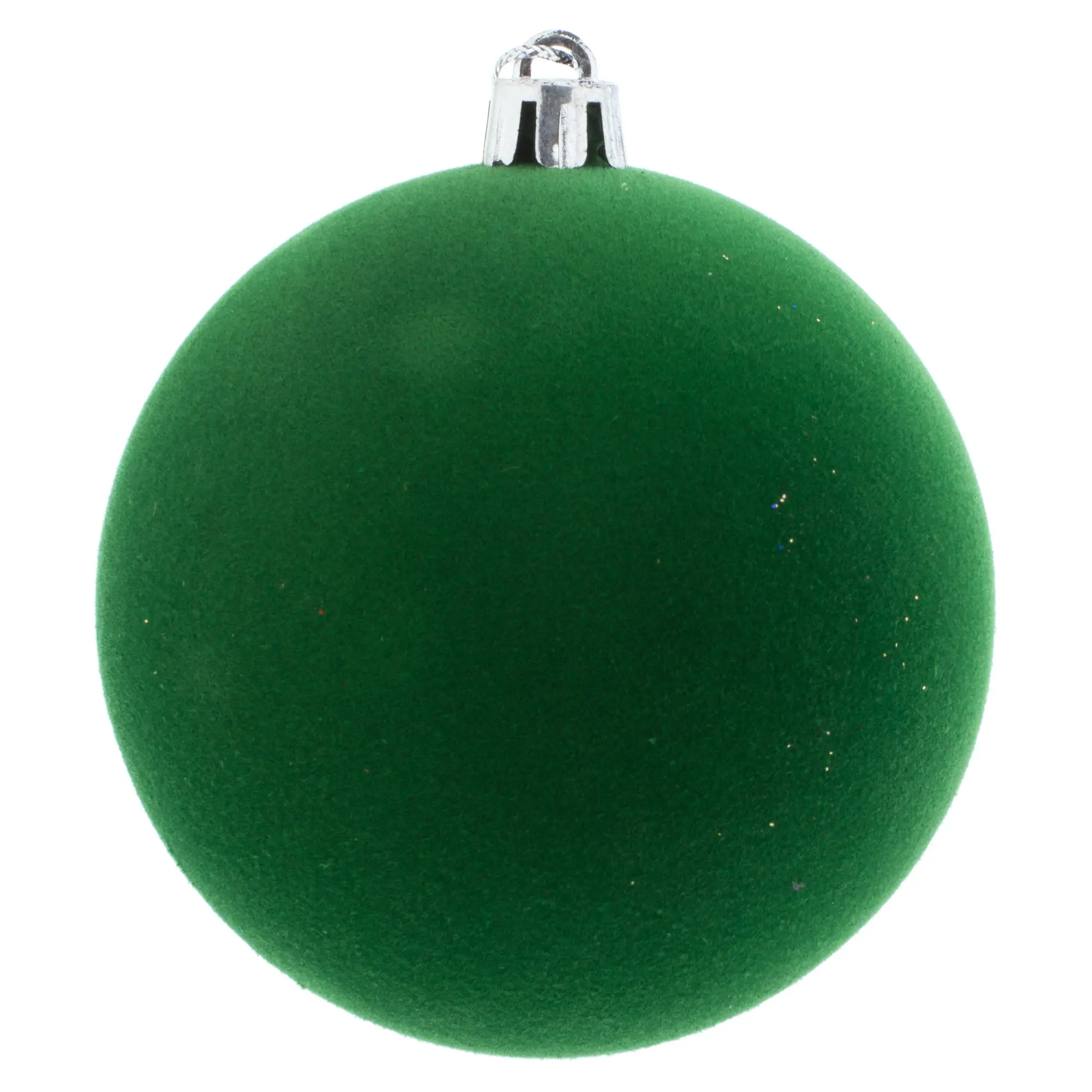 Изображение товара Шар ёлочный, 8 см, цвет зелёный