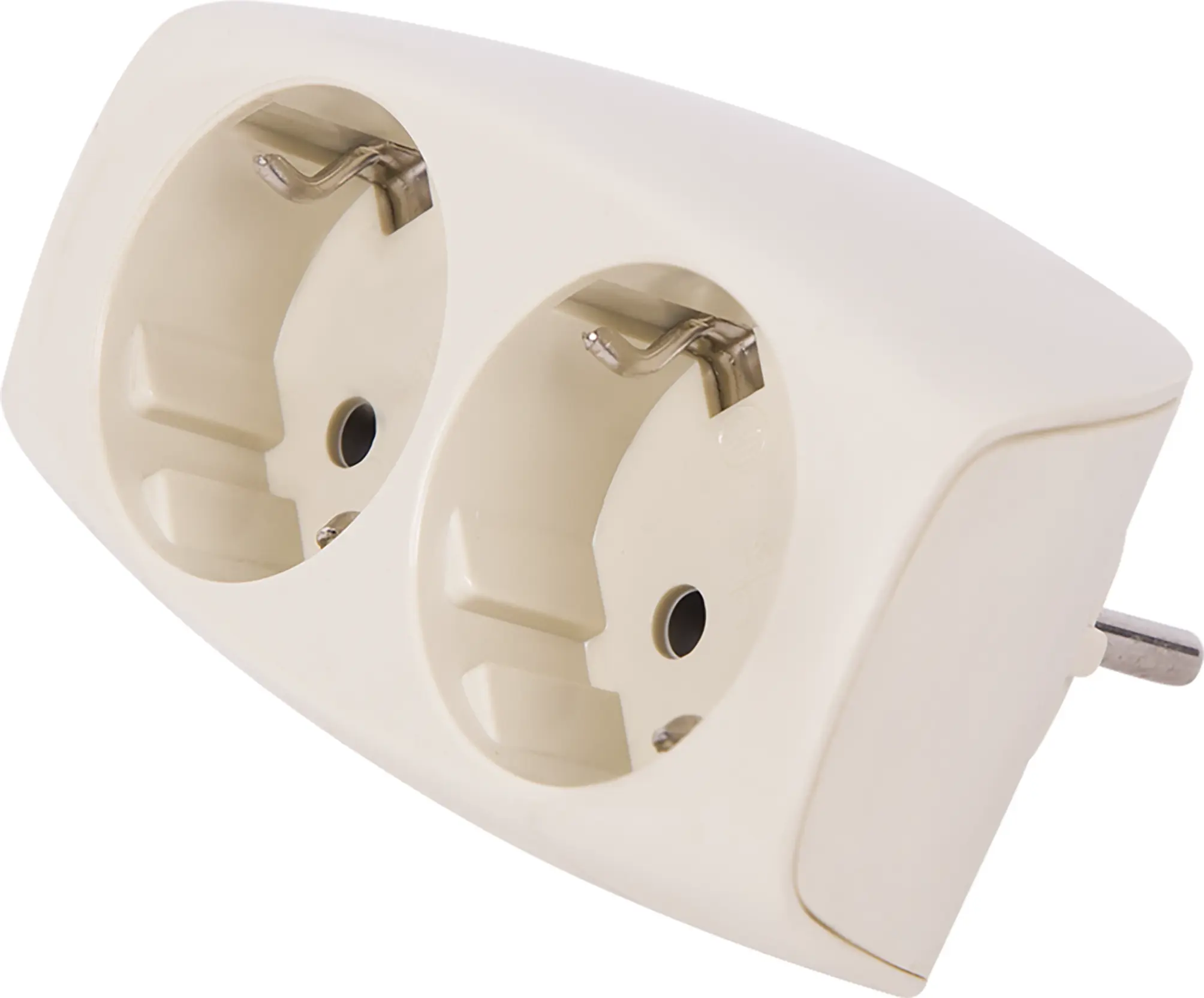 Изображение товара Разветвитель Эра SP-2e-I 2 розетки с заземлением 16 А цвет бежевый