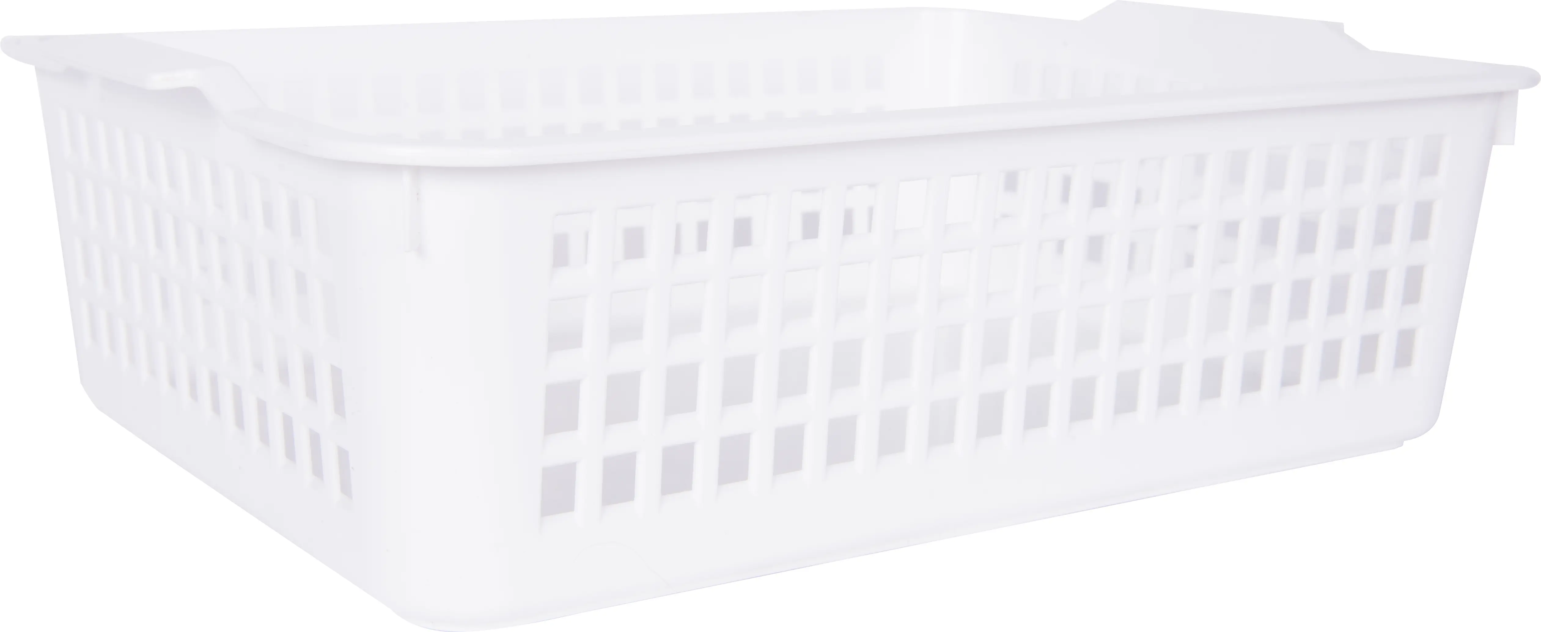 Изображение товара Корзинка универсальная 315x220x85 мм пластик цвет белый