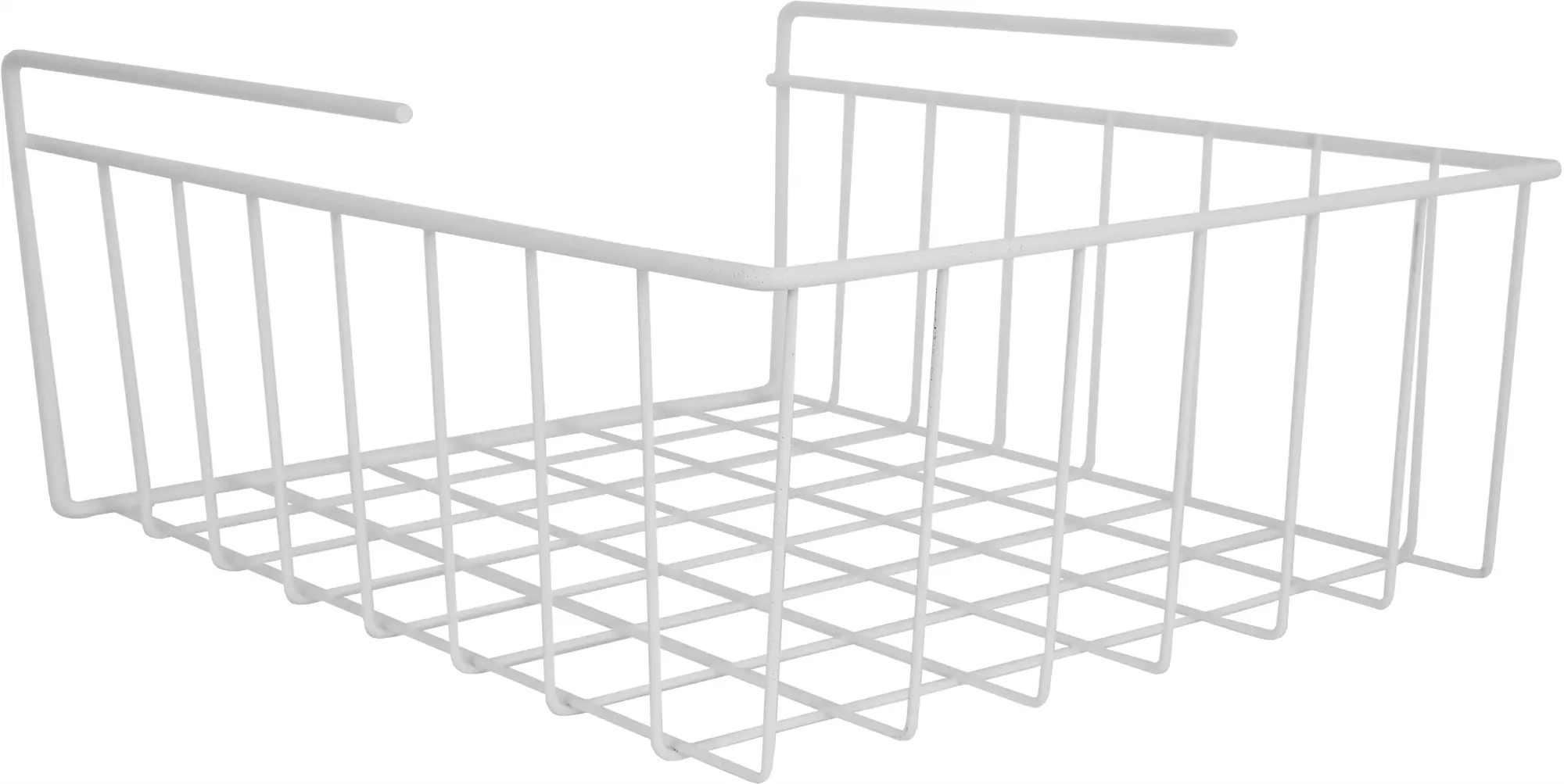 Изображение товара Корзина подвесная 24x28x12 см цвет белый