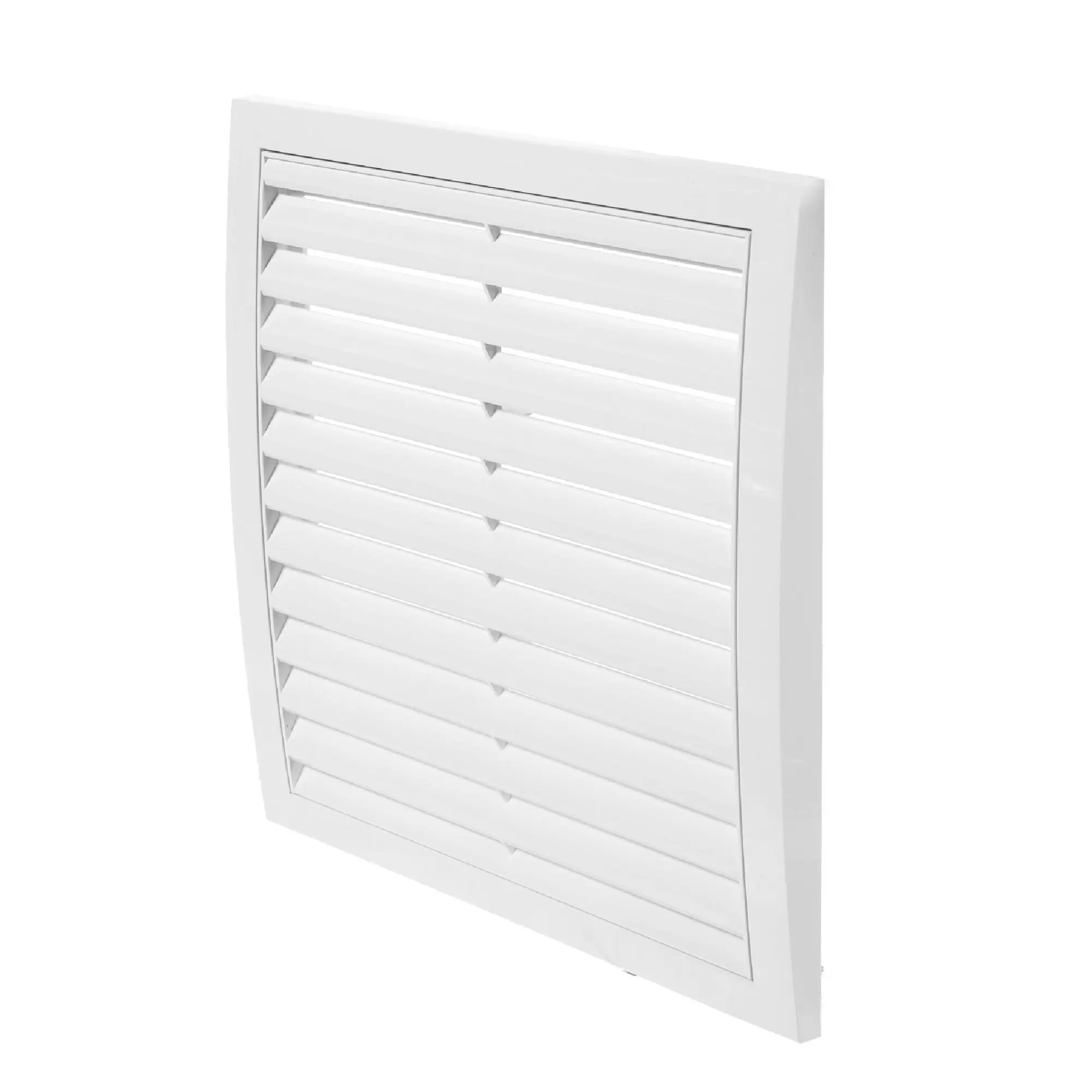 Изображение товара Вентиляционная решетка Эра АБС 250х250 мм белая пластиковая для внутреннего монтажа