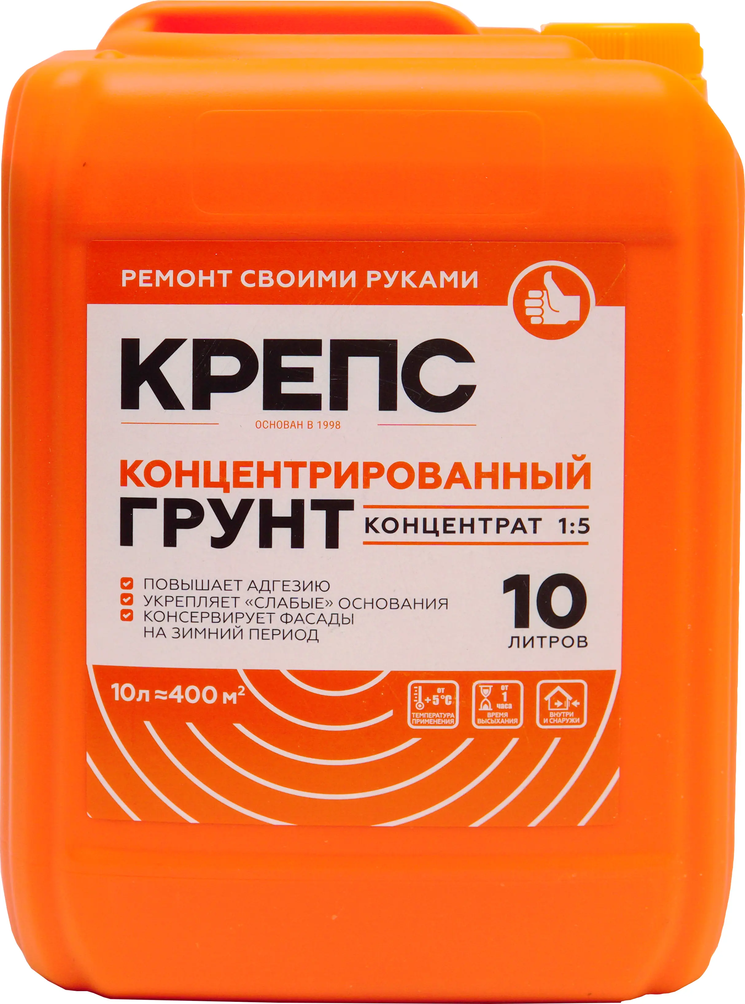 Изображение товара Концентрированный грунт Крепс 10 л