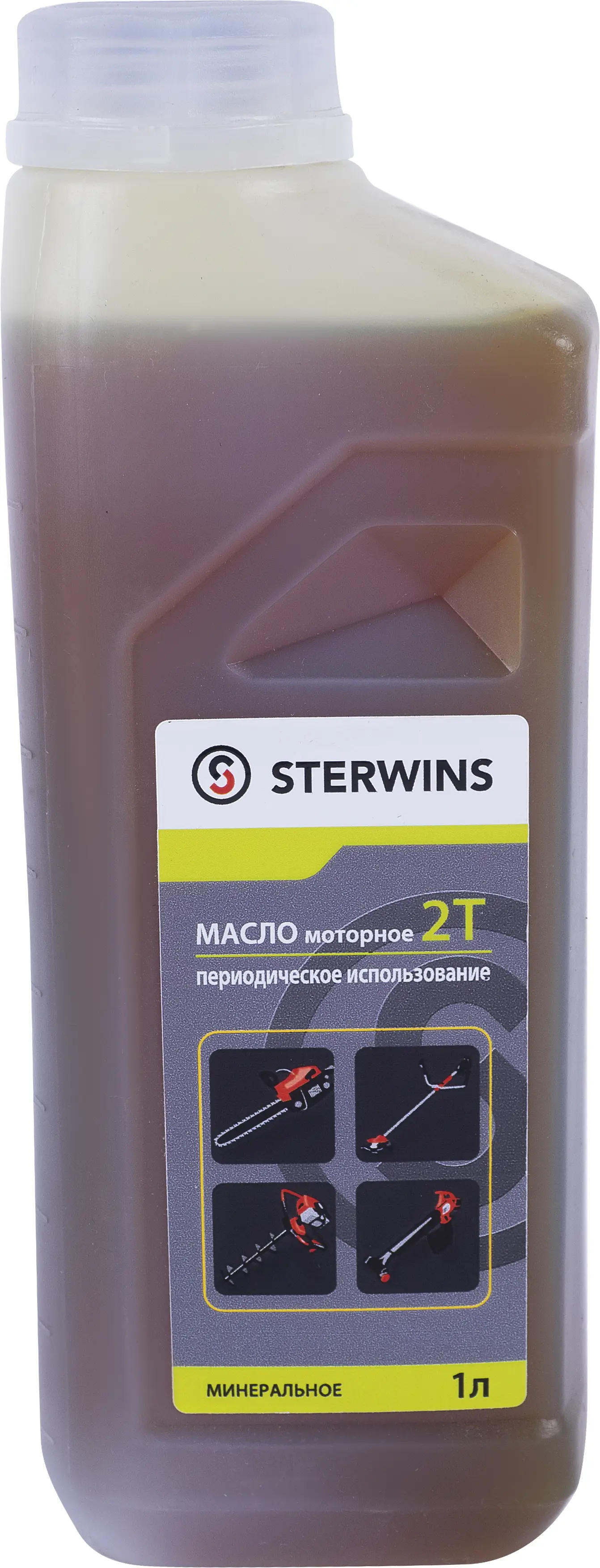 Изображение товара Масло моторное 2T Sterwins минеральное периодическое использование 1л