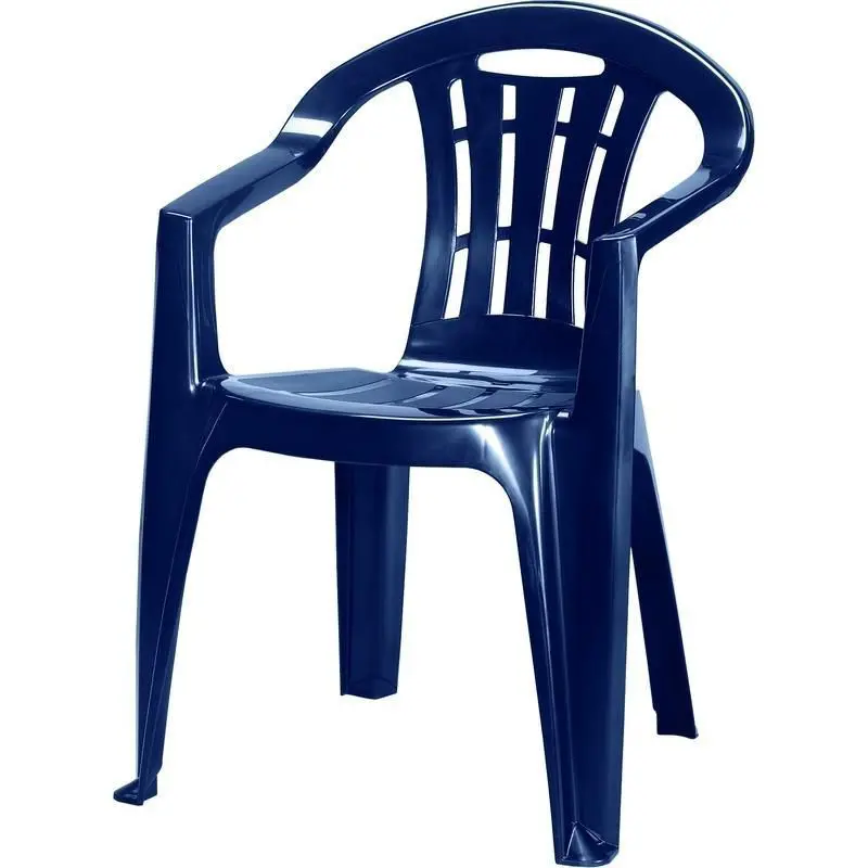 Изображение товара Кресло садовое «Майорка» синее, 560x790x580 мм, пластик