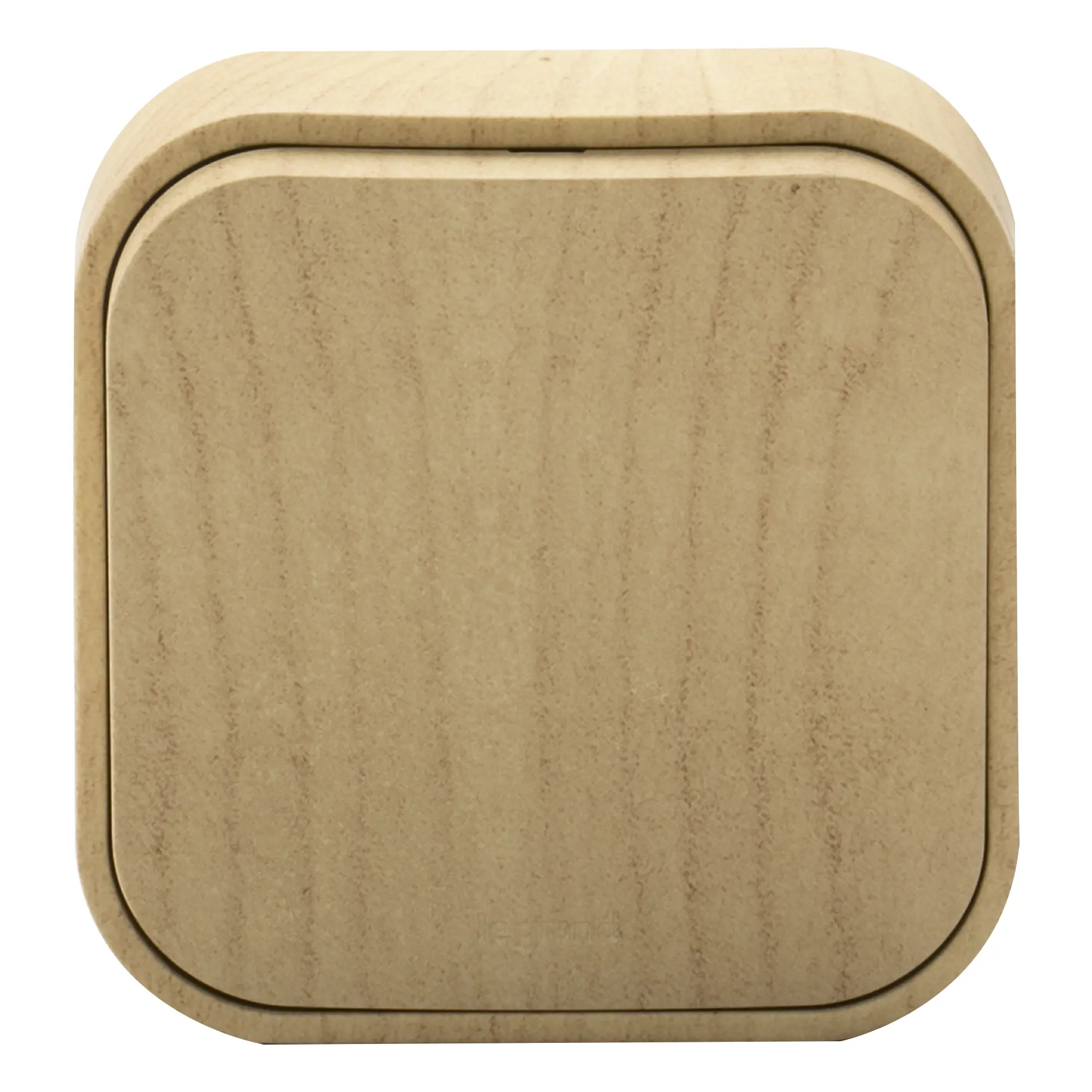 Изображение товара Выключатель накладной 1 клавиша Legrand Quteo светлое дерево