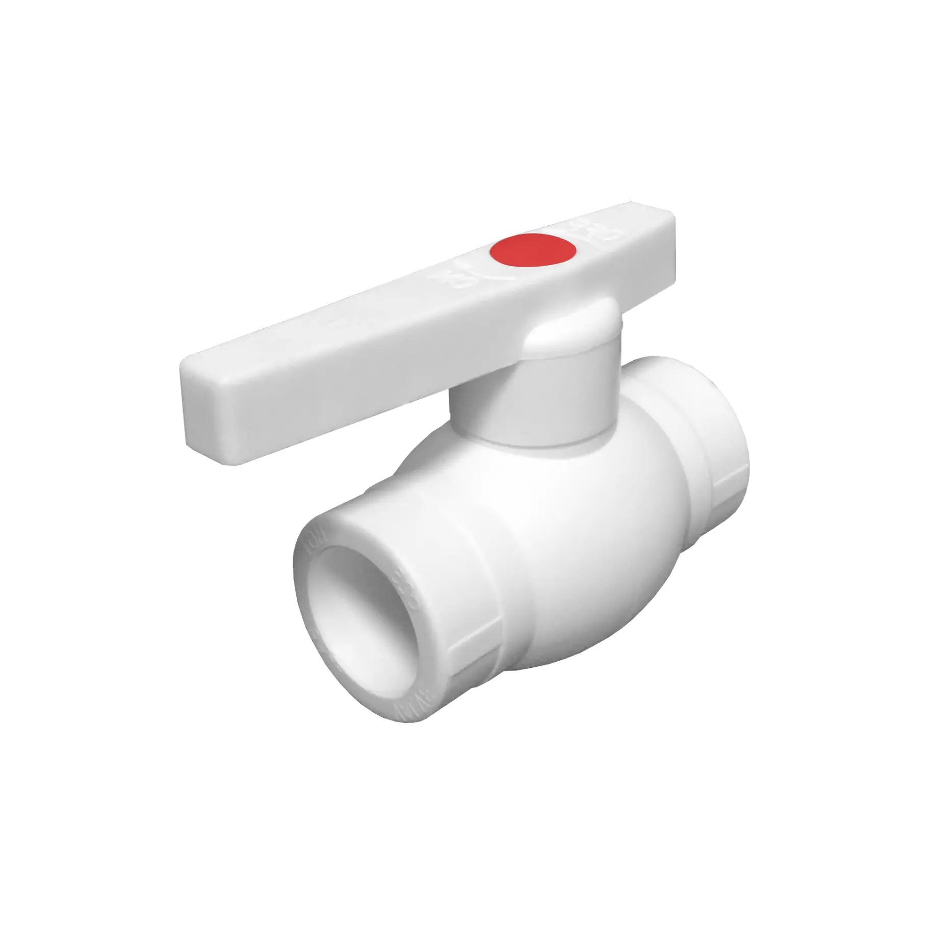 Изображение товара Кран шаровой прямой Valfex PN20 32 мм полипропилен ручка рычаг