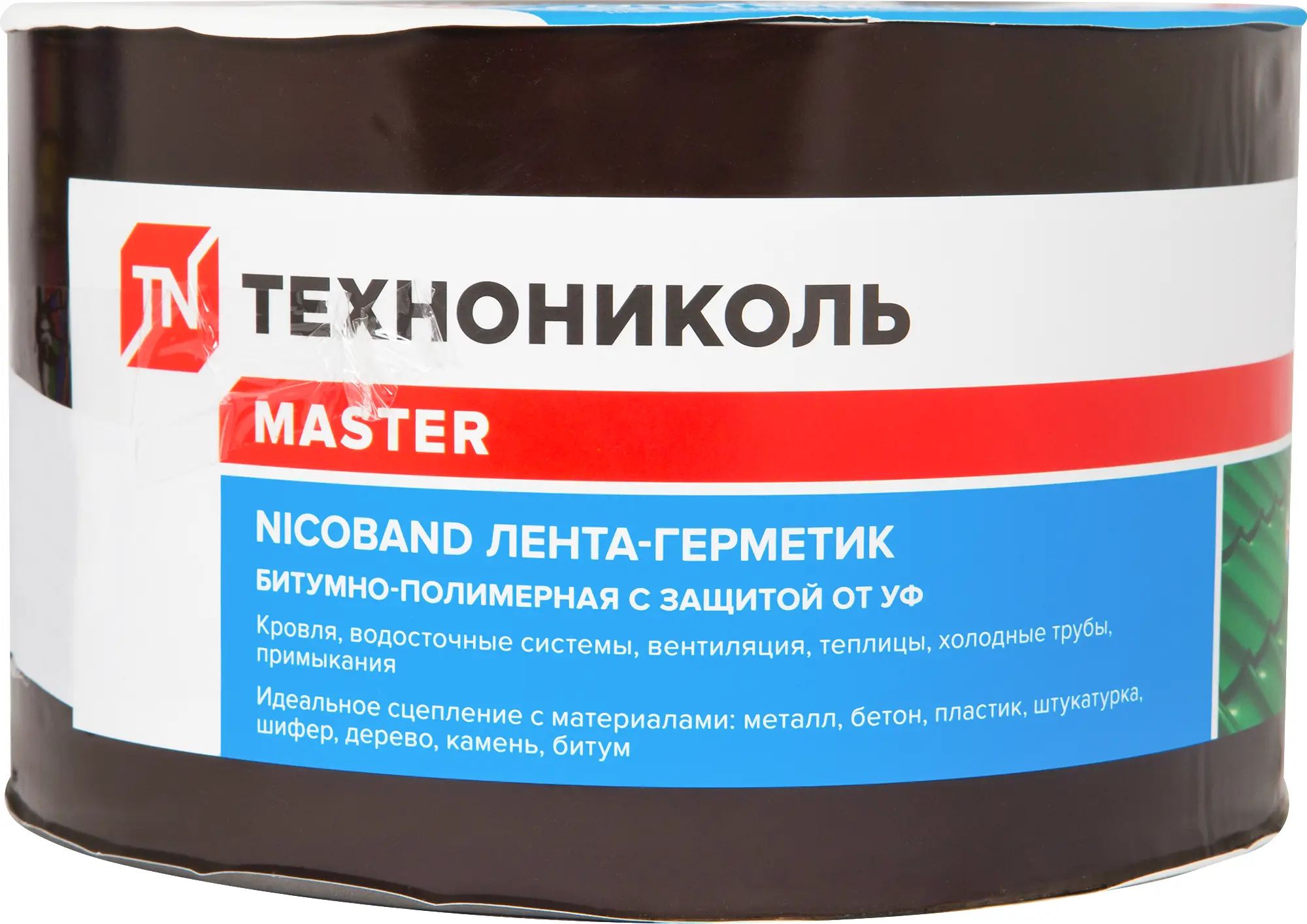 Изображение товара Лента-герметик Nicoband 10x0.1 м коричневая для герметизации и гидроизоляции