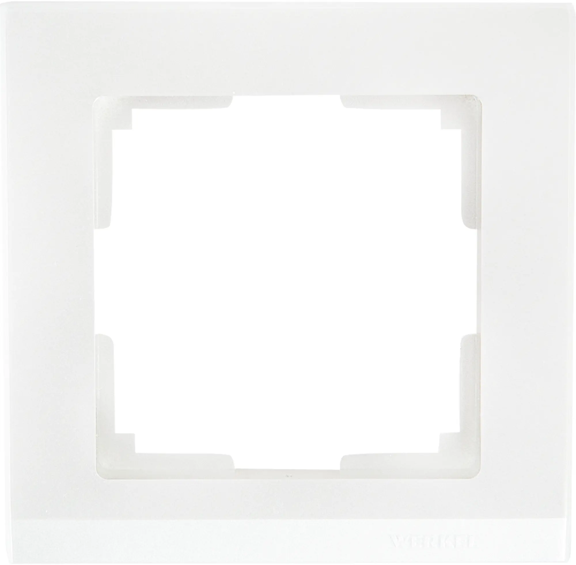 Изображение товара Рамка для розеток и выключателей Werkel Stark 1 пост серебристая встраиваемая