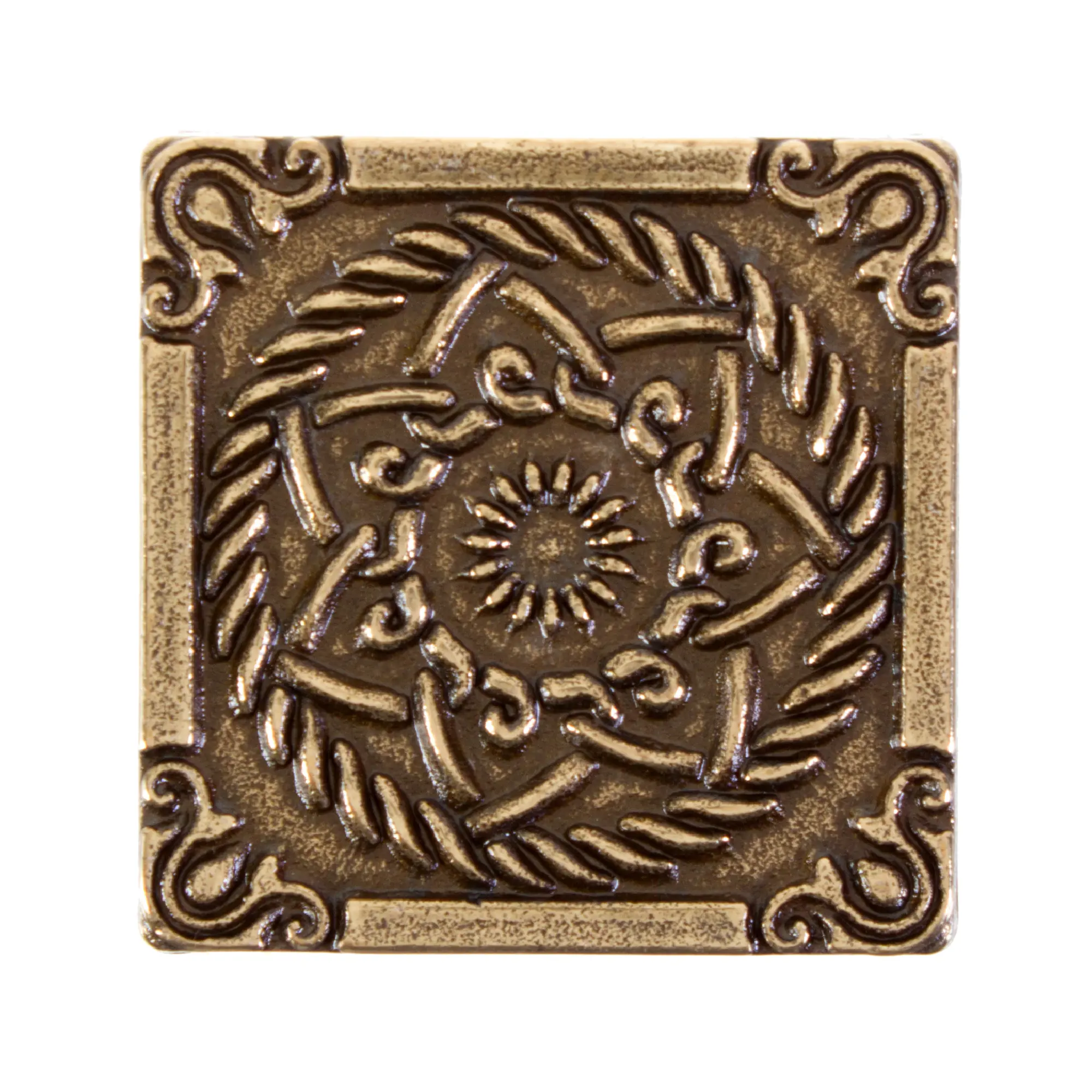 Изображение товара Вставка декоративная Sun 5х5 см цвет серый