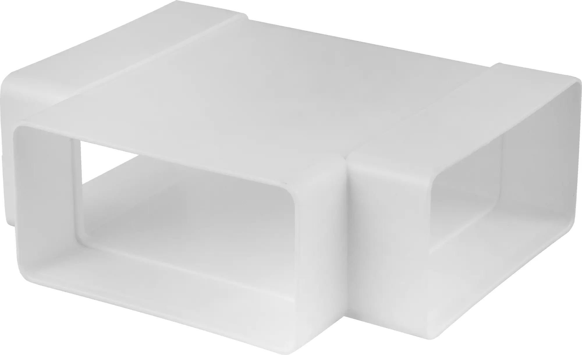 Изображение товара Тройник для плоских воздуховодов 55x110 мм из пластика EQUATION Россия