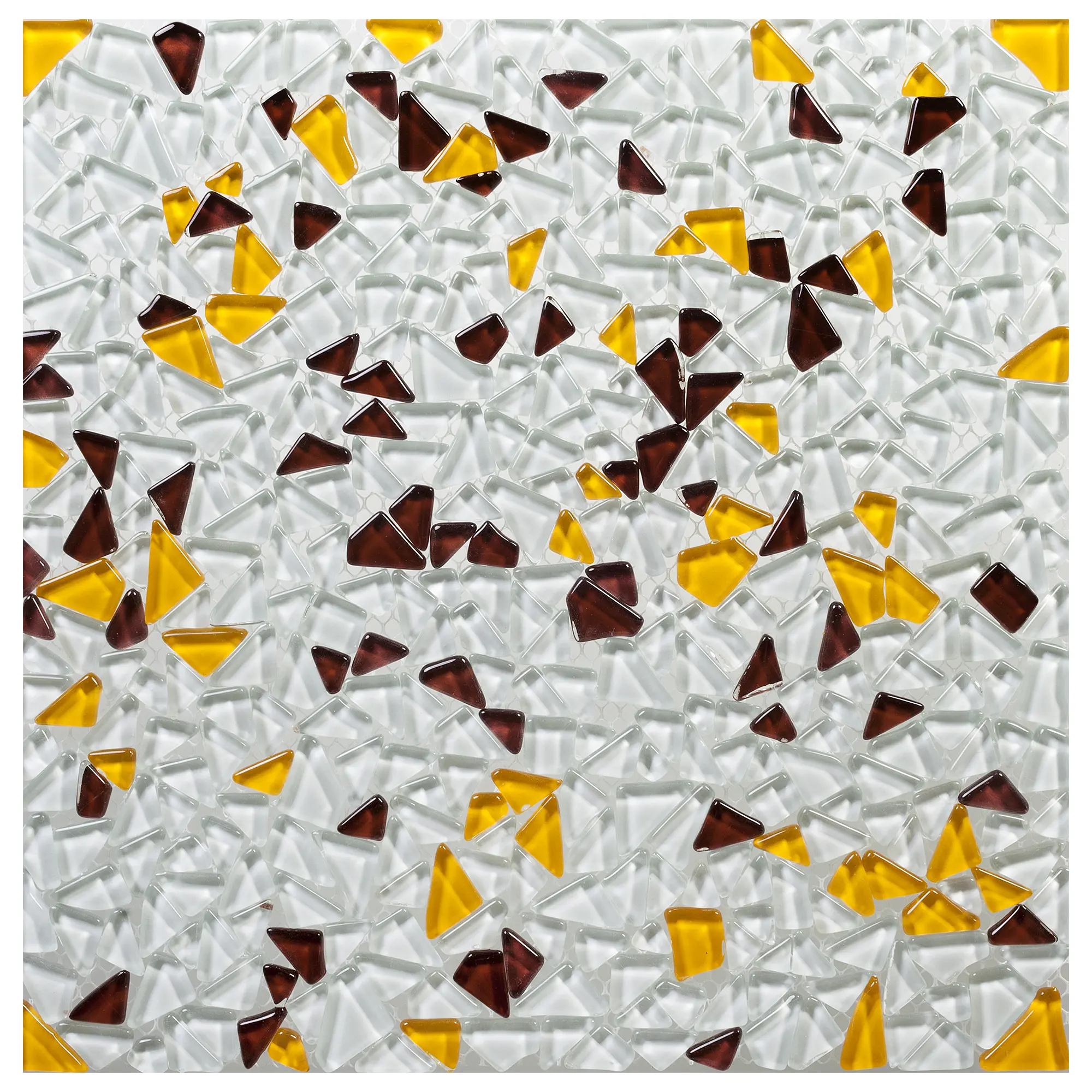 Изображение товара Мозаика 30х30 стекло белый глянцевая для ремонта интерьера и отделки