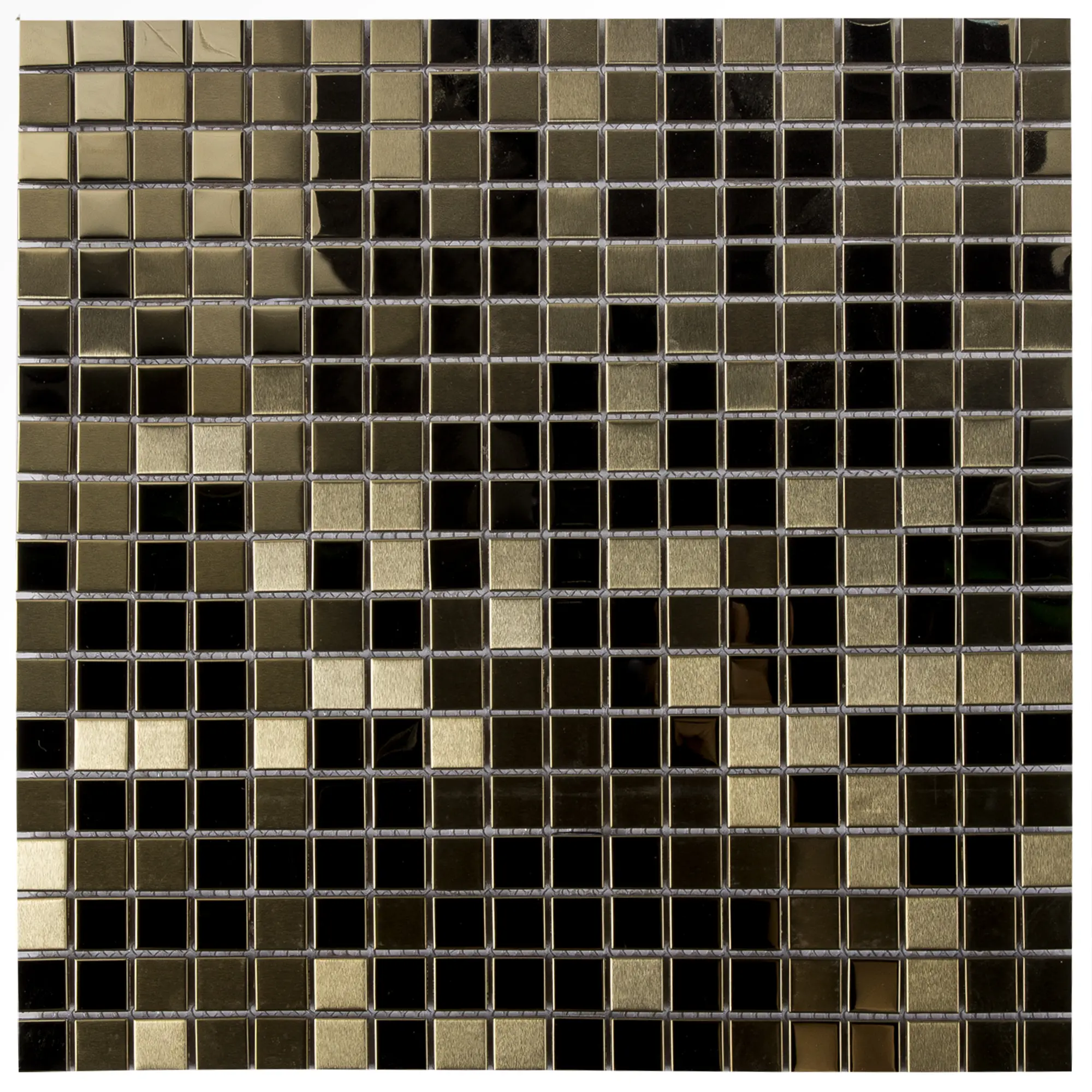 Изображение товара Мозаика Artens из нержавеющей стали 30х30 см бежевый декоративный материал