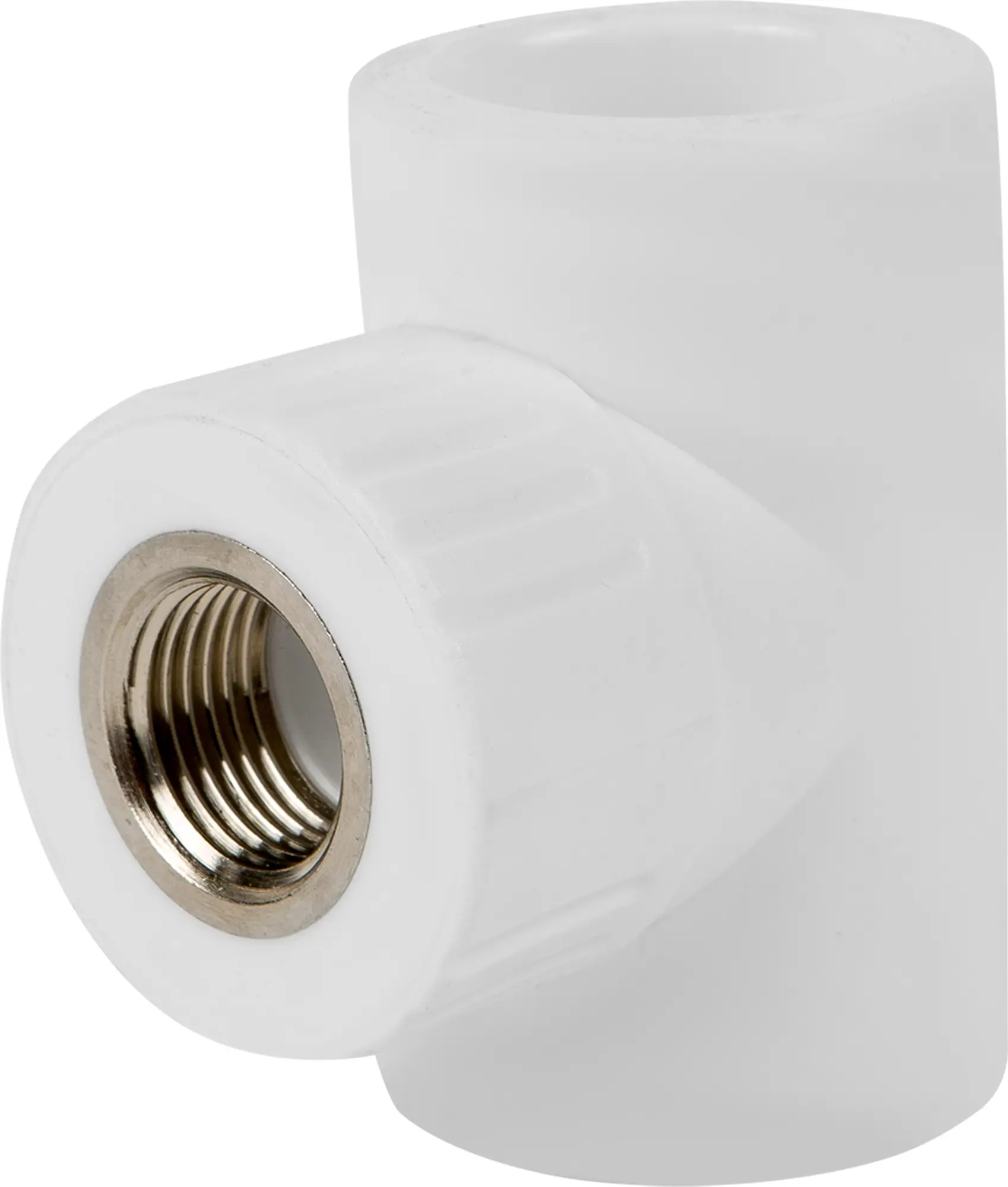 Изображение товара Тройник комбинированный РВК 32x1/2"x32 мм полипропилен ВР ВП с металлизированной втулкой