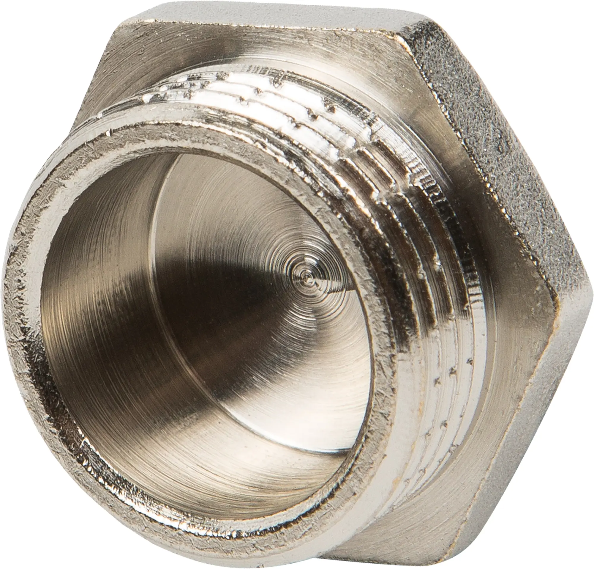 Изображение товара Пробка Valtec наружная резьба 3/4" никелированная латунь