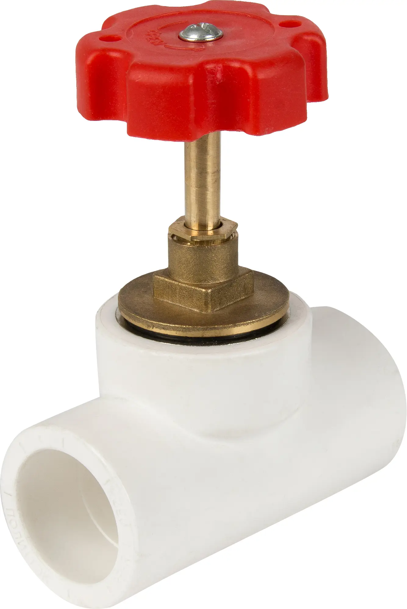 Изображение товара Вентиль запорный PN20 32x32 мм ручка барашек полипропилен