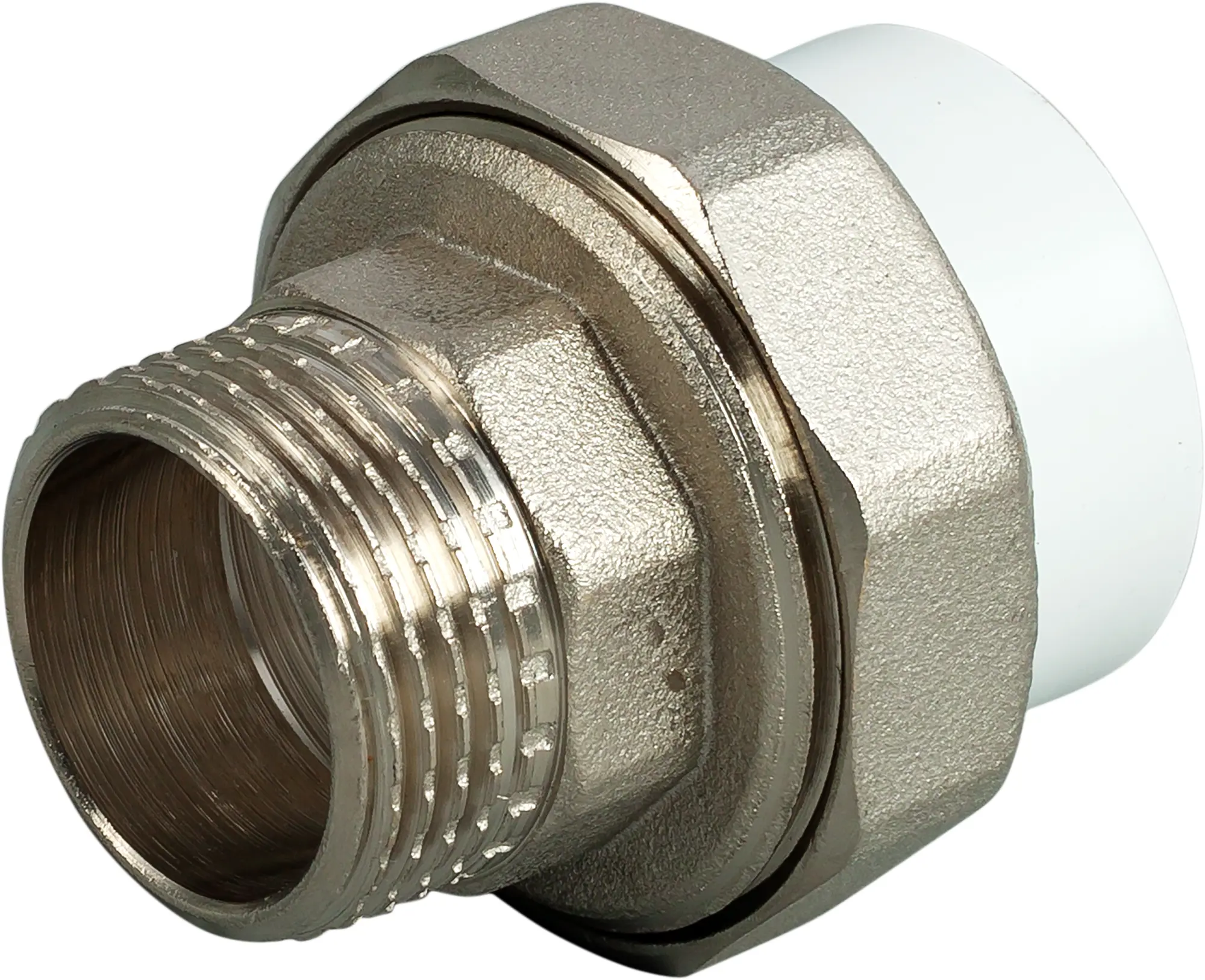 Изображение товара Муфта разъемная раструбная РТП 1"x32 мм НР полипропилен