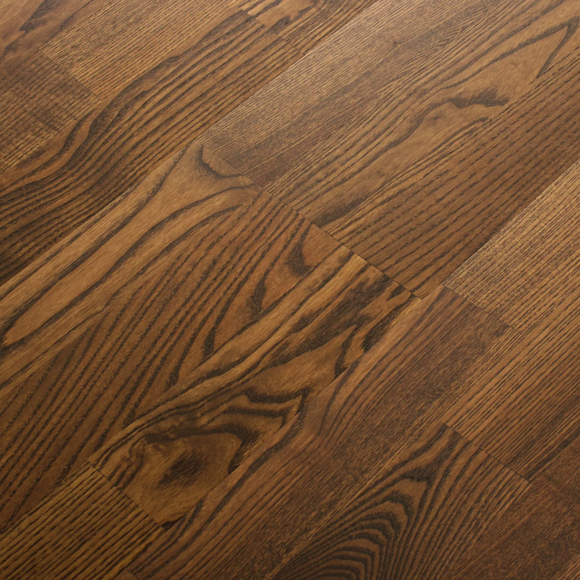 Изображение товара Паркетная доска Ясень Кофе ВК трёхполосная 14 мм 20.7 см бежево-коричневая