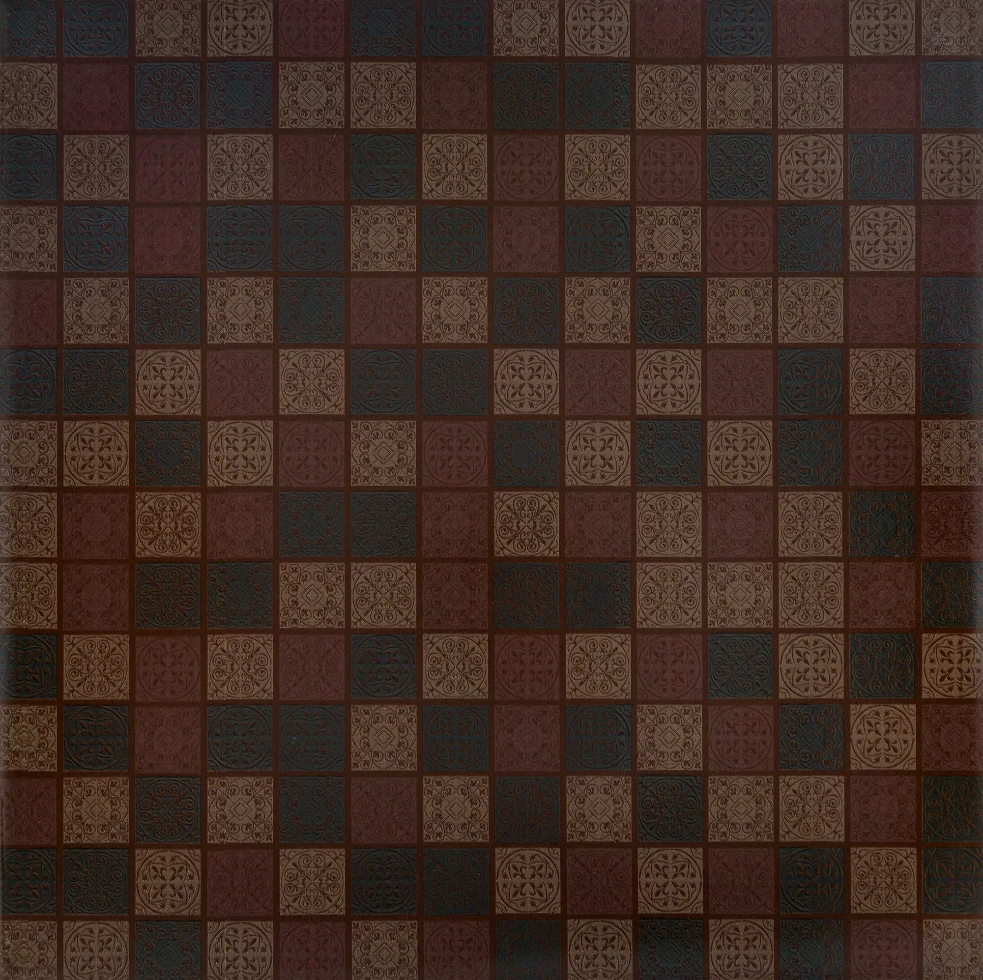 Изображение товара Плитка напольная Arabesque 33х33 см коричневая для внутри и улицы