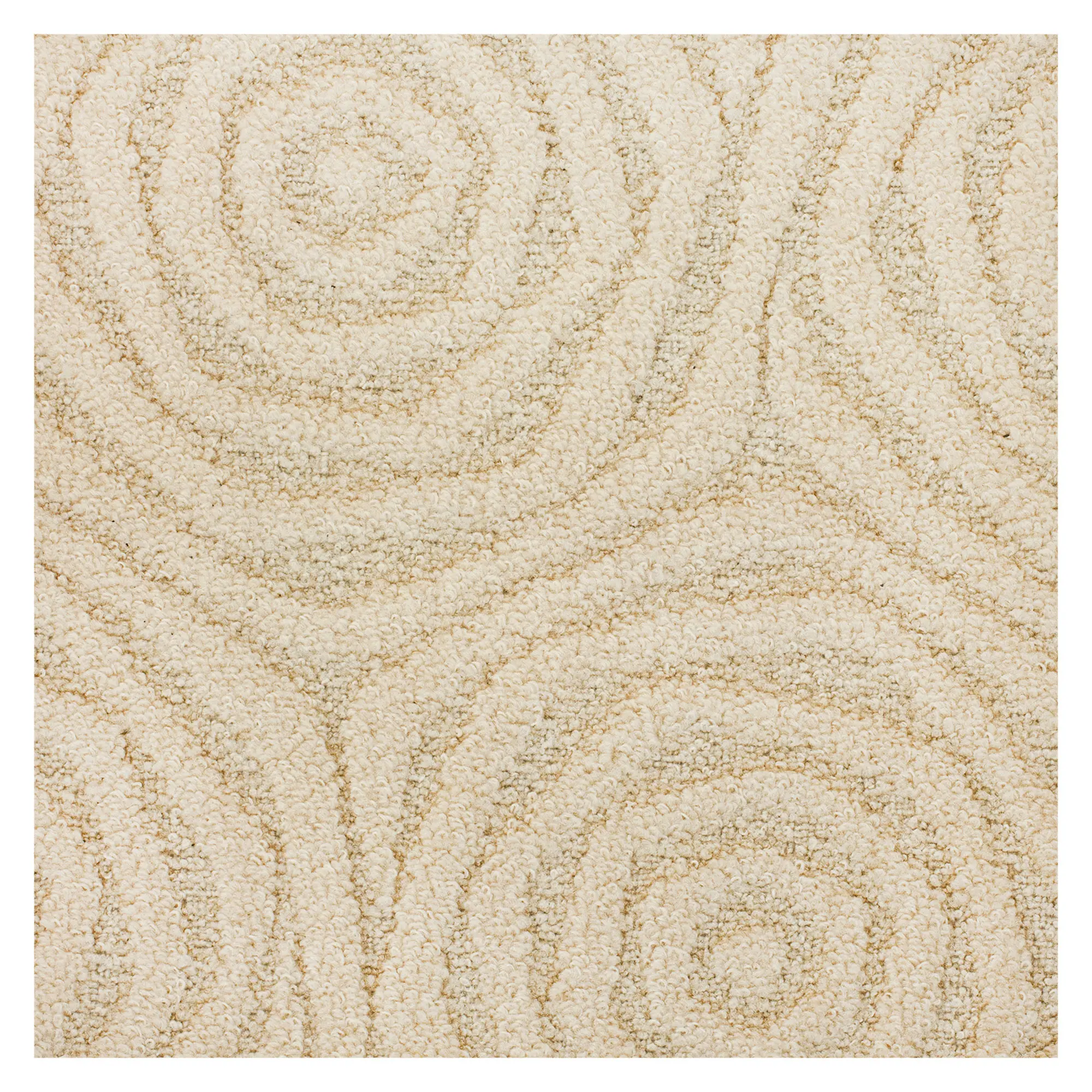 Изображение товара Ковровое покрытие Нева Тафт Вереск 106 бежевое 3,5 м экологичное и устойчивое