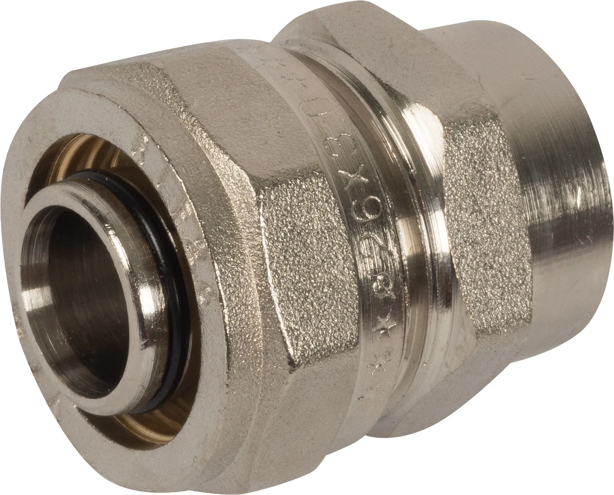 Изображение товара Муфта комбинированная Valtec 3/4"x26 мм ВР латунь VTM.302