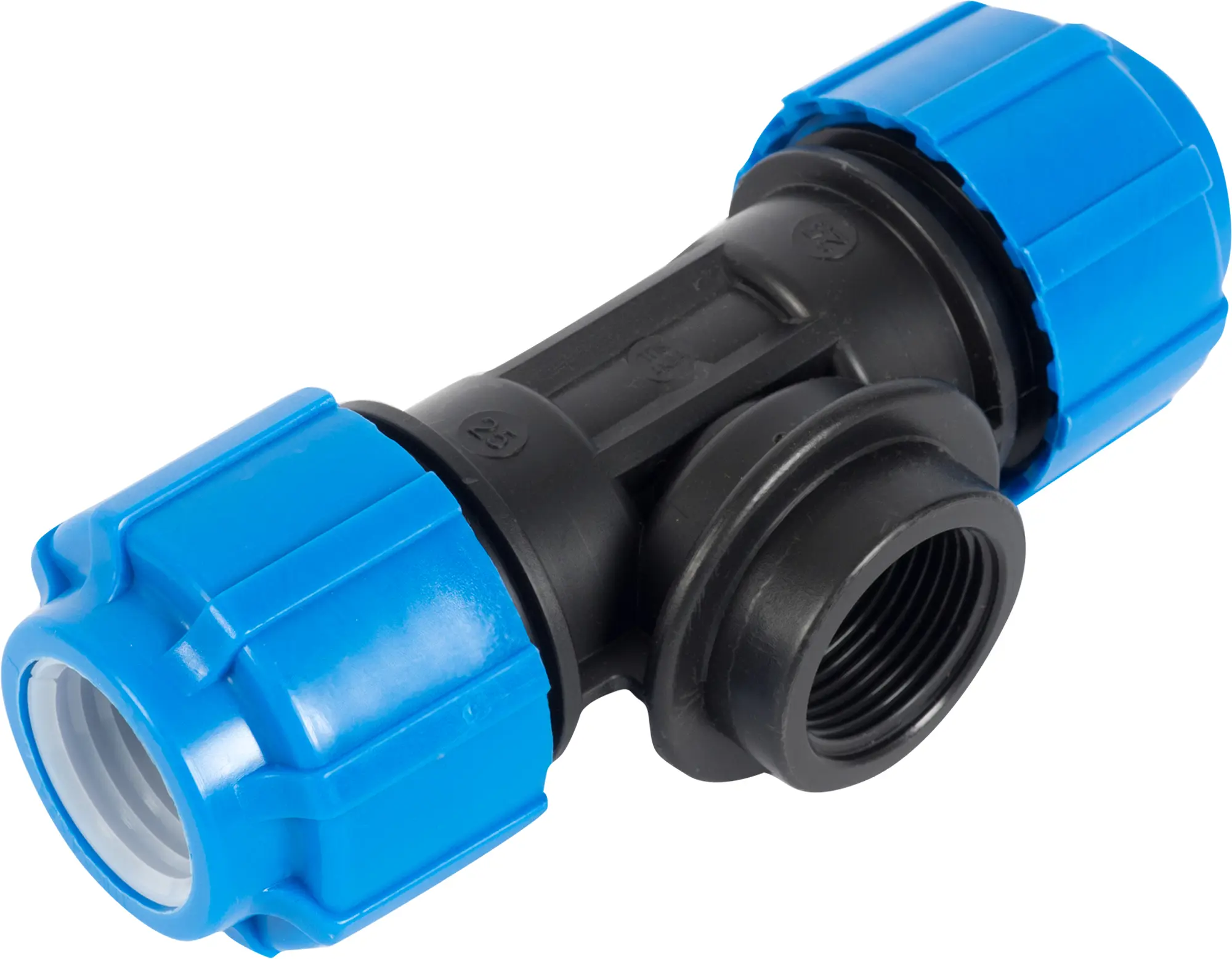 Изображение товара Тройник комбинированный ТПК-Аква 25x3/4"x25 мм для водоснабжения Россия