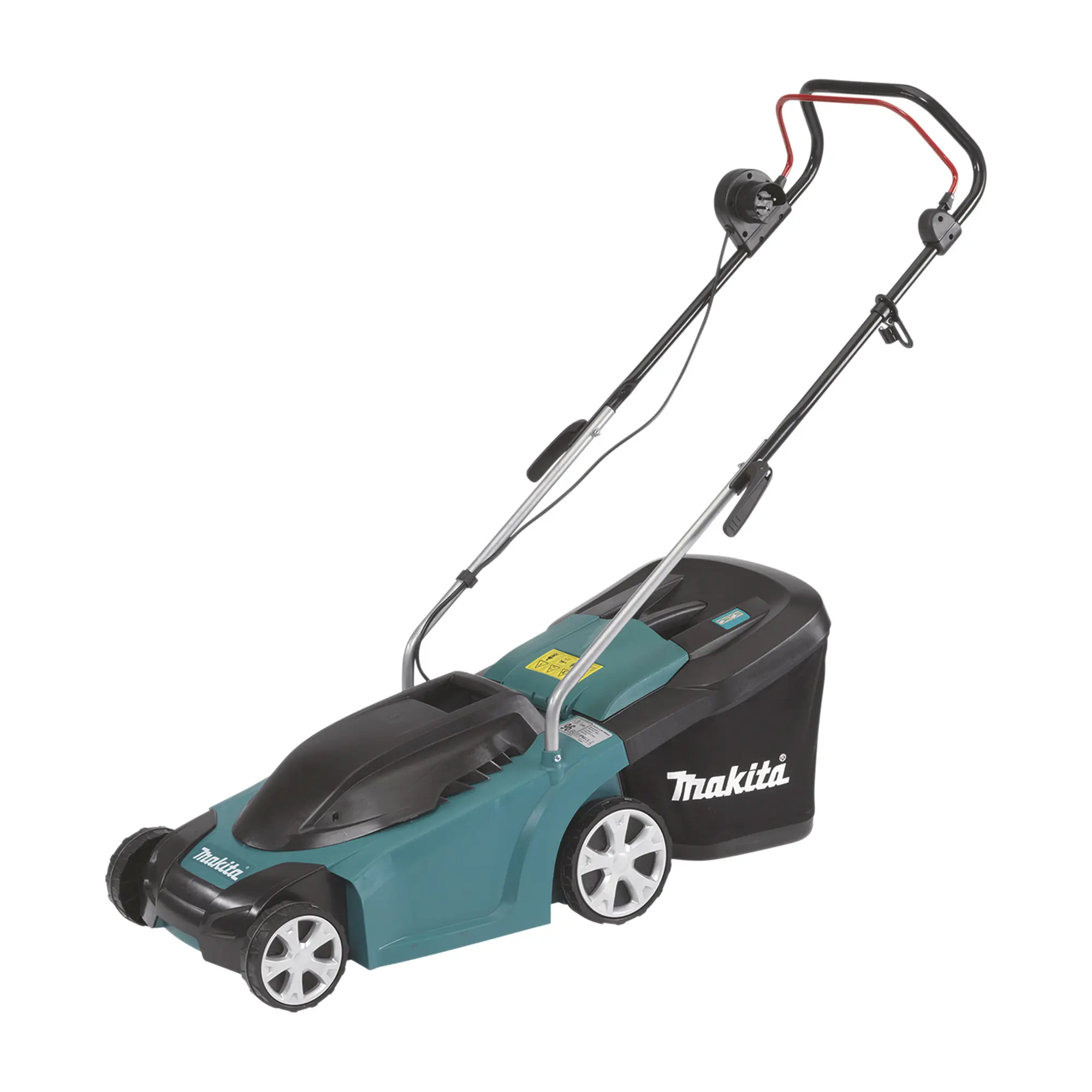 Изображение товара Электрическая газонокосилка Makita ELM3711 1300 Вт 37 см для участков до 500 м2